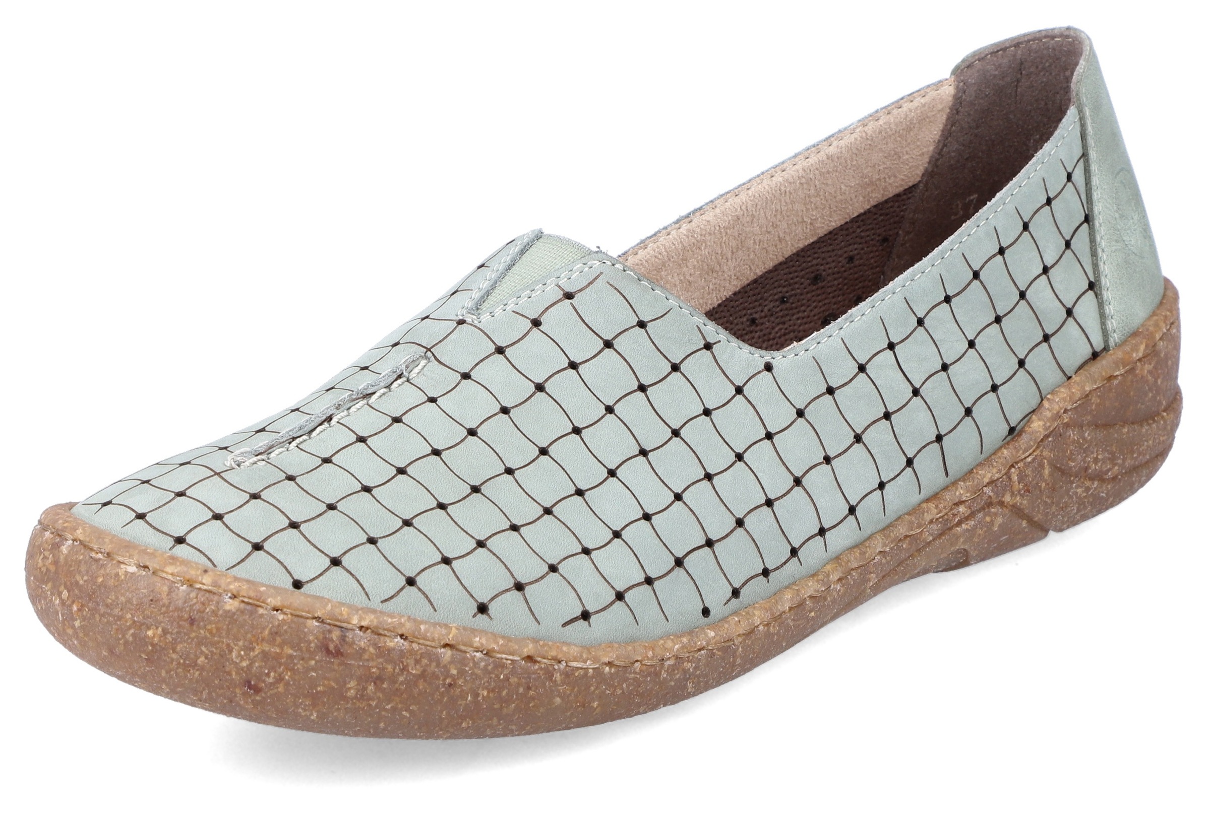 Image of Rieker Slipper, mit kleinem Gummizug, zum Schlupfen bei Ackermann Versand Schweiz