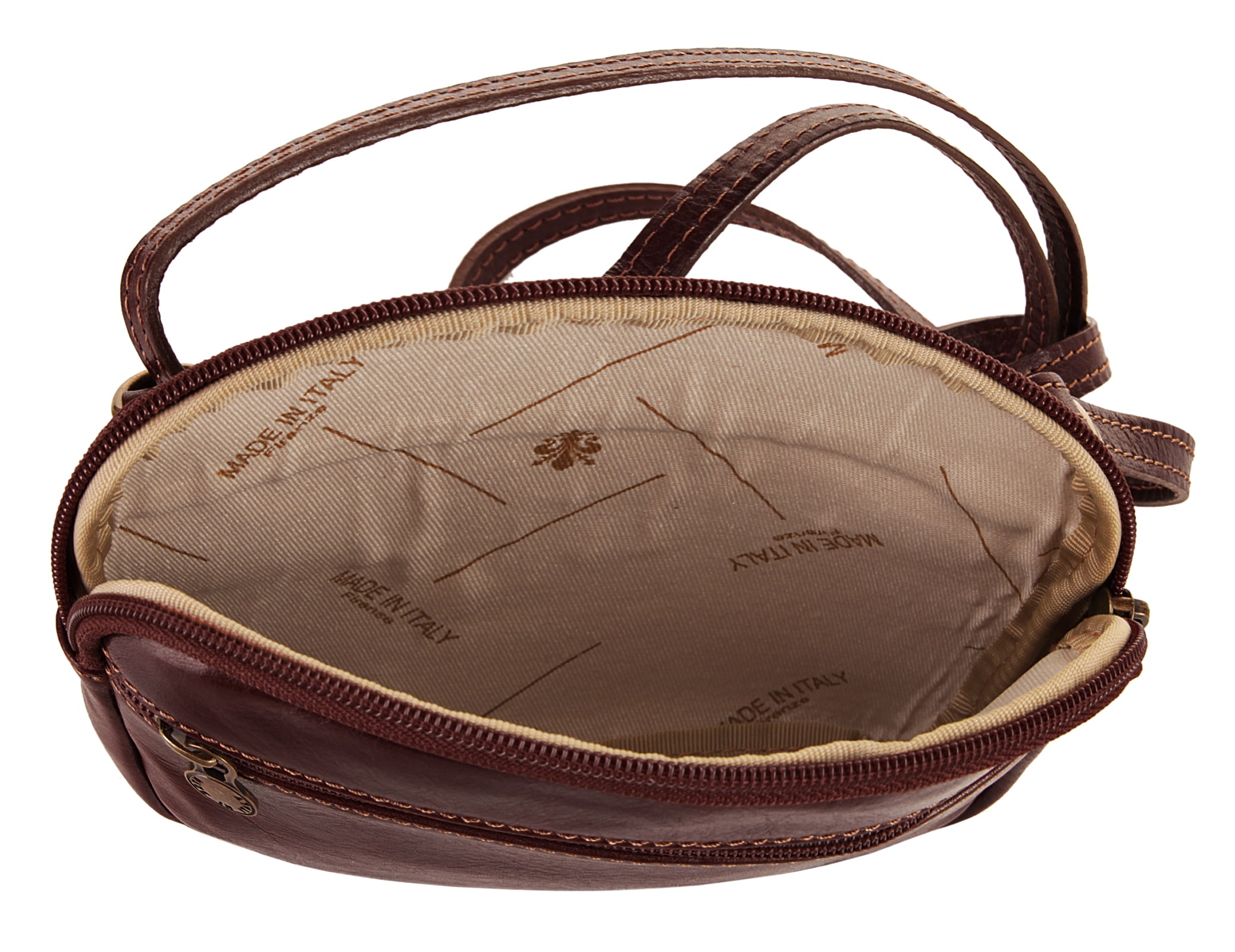 Piké Sac à bandoulière echt Leder, Made in Italy