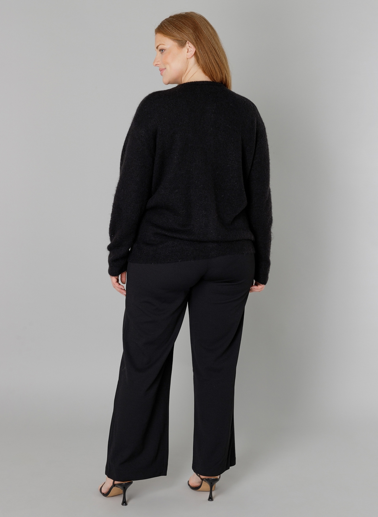 Base Level Curvy Cardigan »Yulia«, mit Wolle