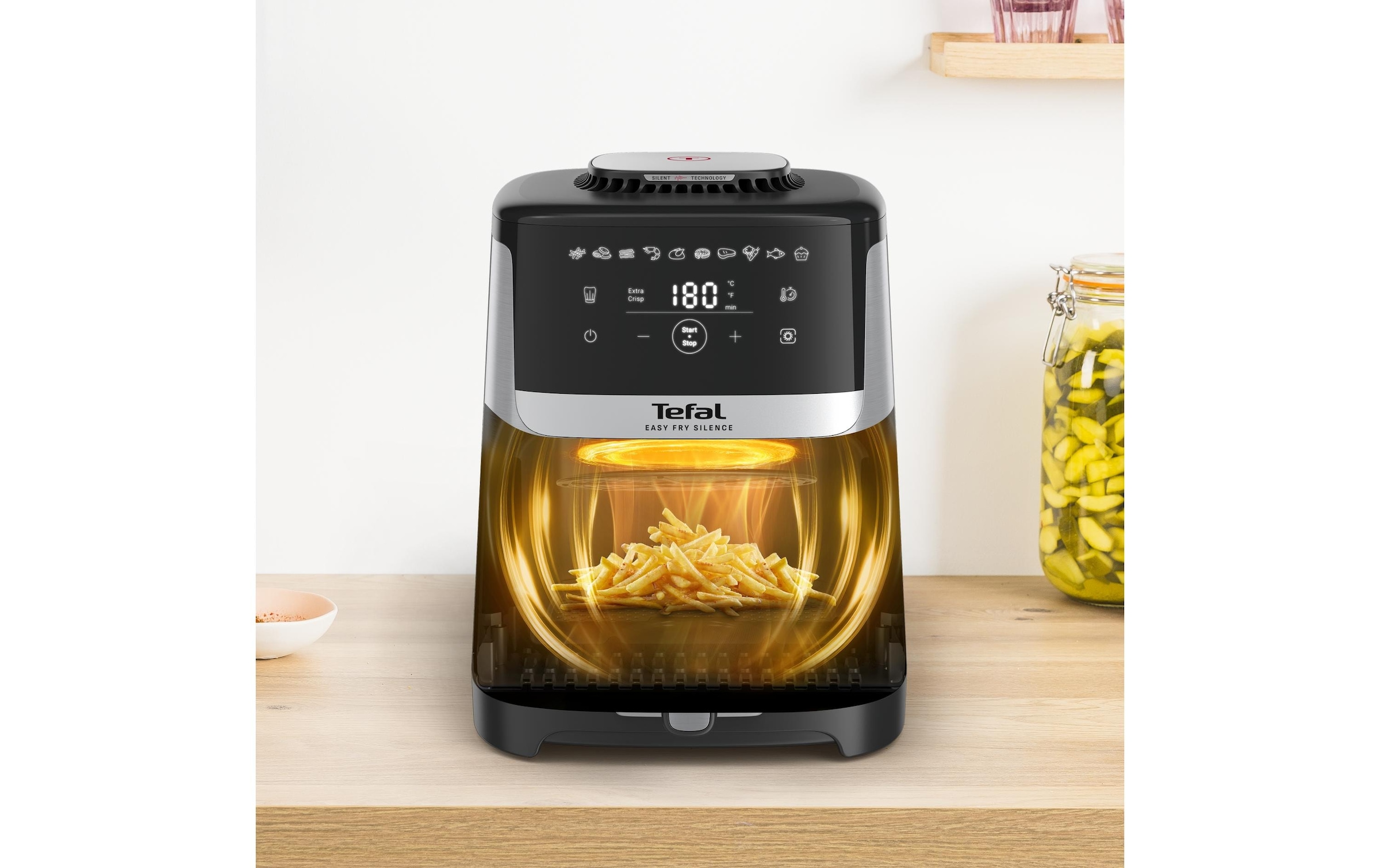 Tefal Heissluftfritteuse »Easy Fry Silence 5 l« 1670 W