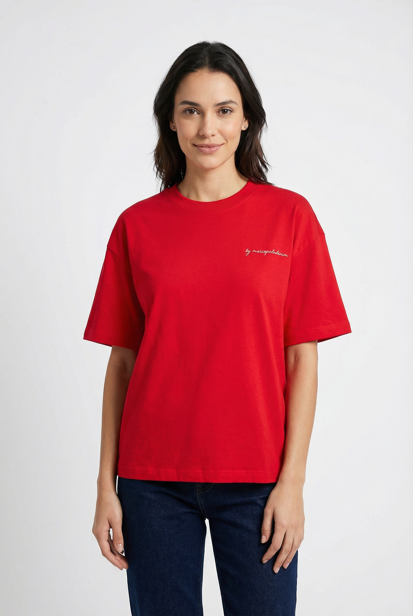 Image of Marc OPolo DENIM T-Shirt Relaxed Fit, grosser Rückenprint