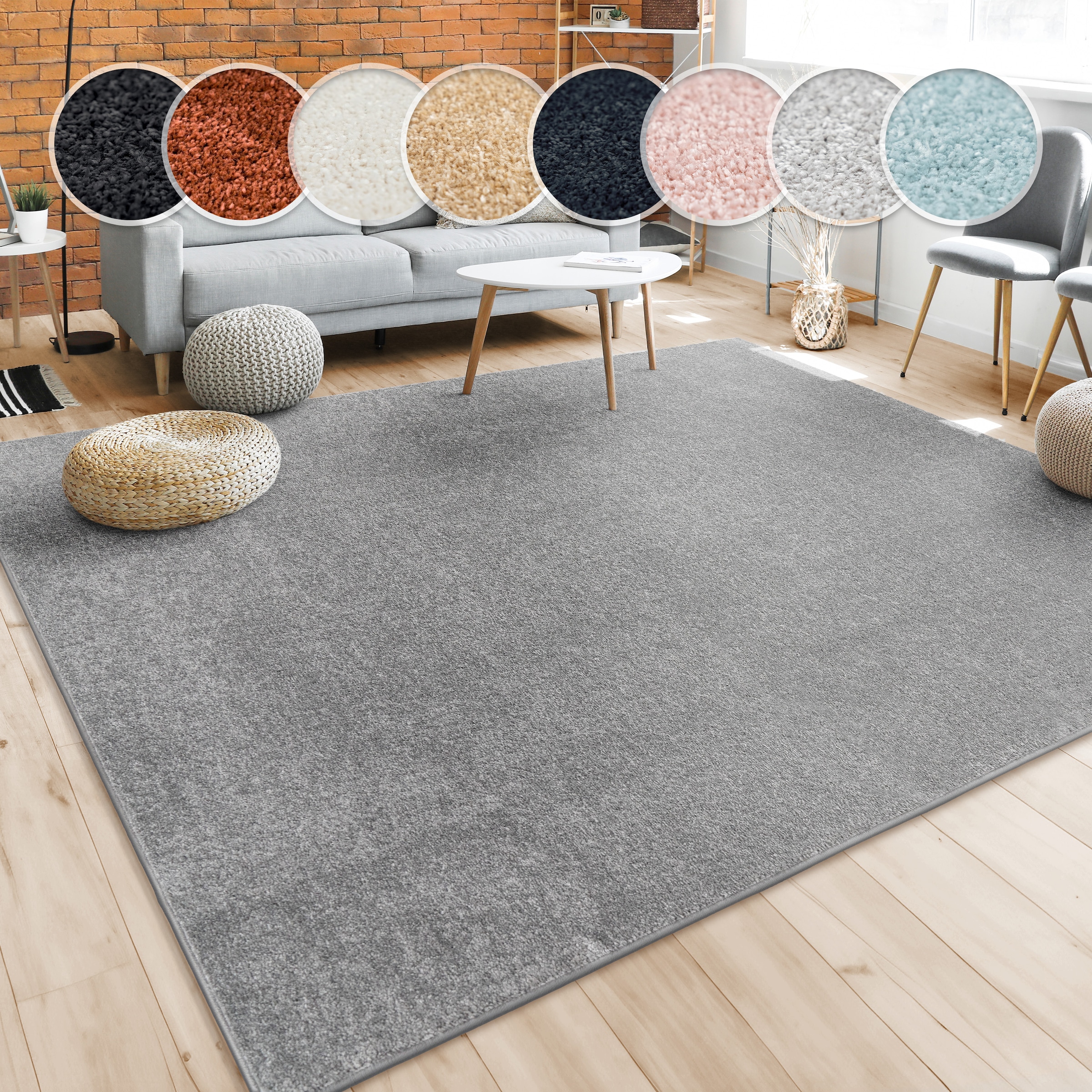 Image of Paco Home Teppich "Porto 890" rechteckig 13 mm Höhe