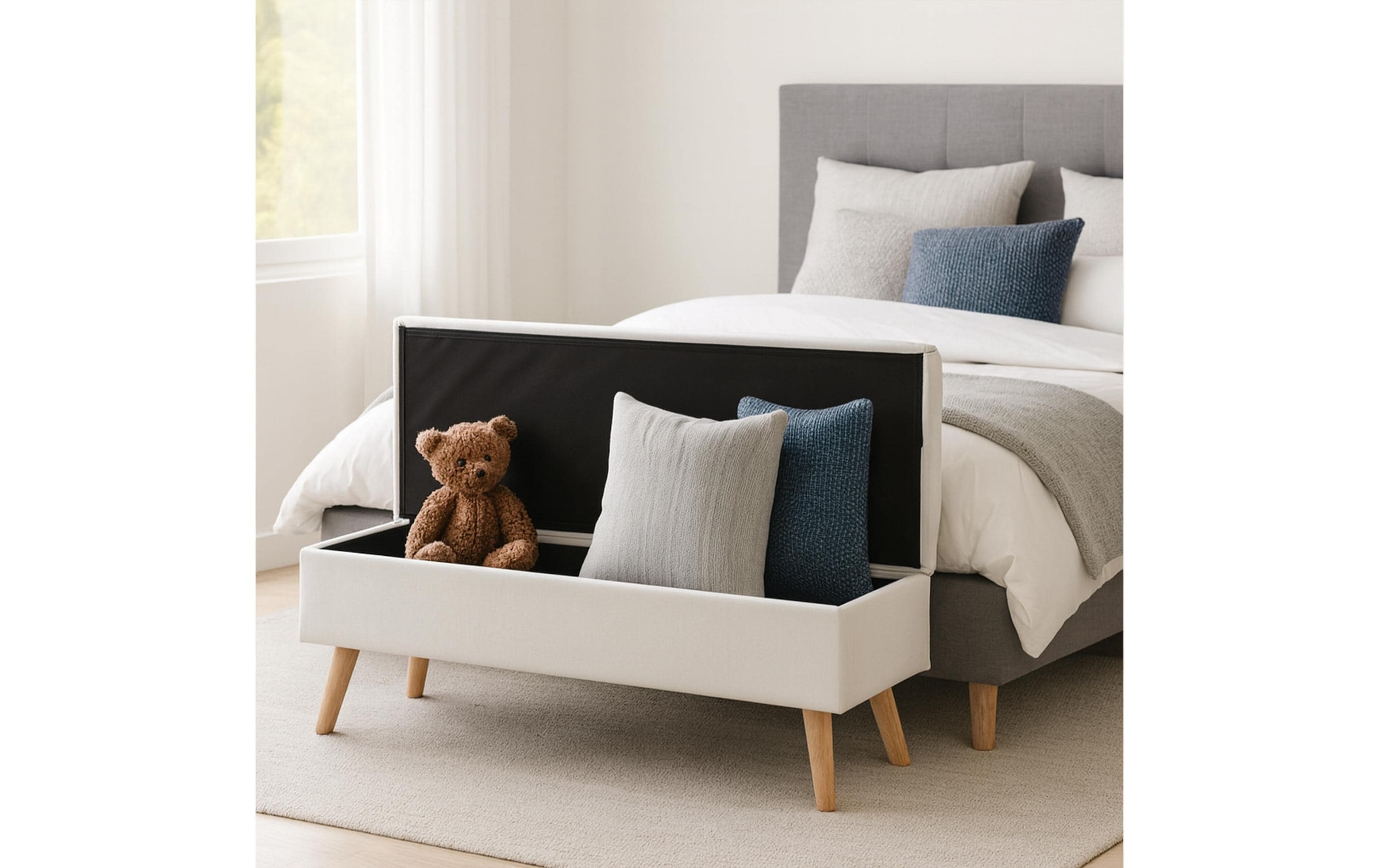 relaxdays Sitzbank »110 x 40 cm«