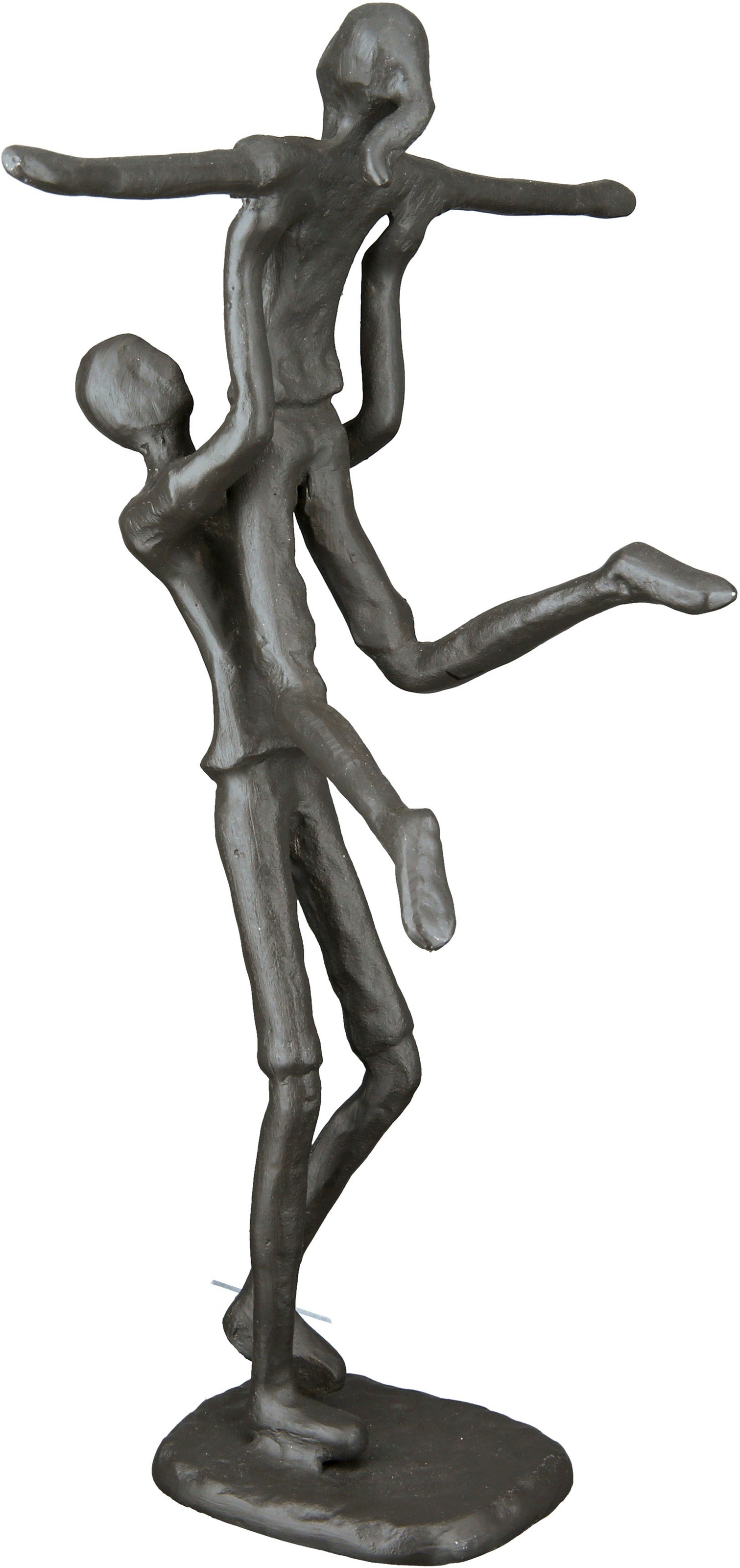 Image of Casablanca by Gilde Dekofigur »Design Skulptur Hebefigur, braun«, (1 St.), Dekoobjekt, aus Metall, Höhe 23,5 cm, Pärchen, Wohnzimmer bei Ackermann Versand Schweiz