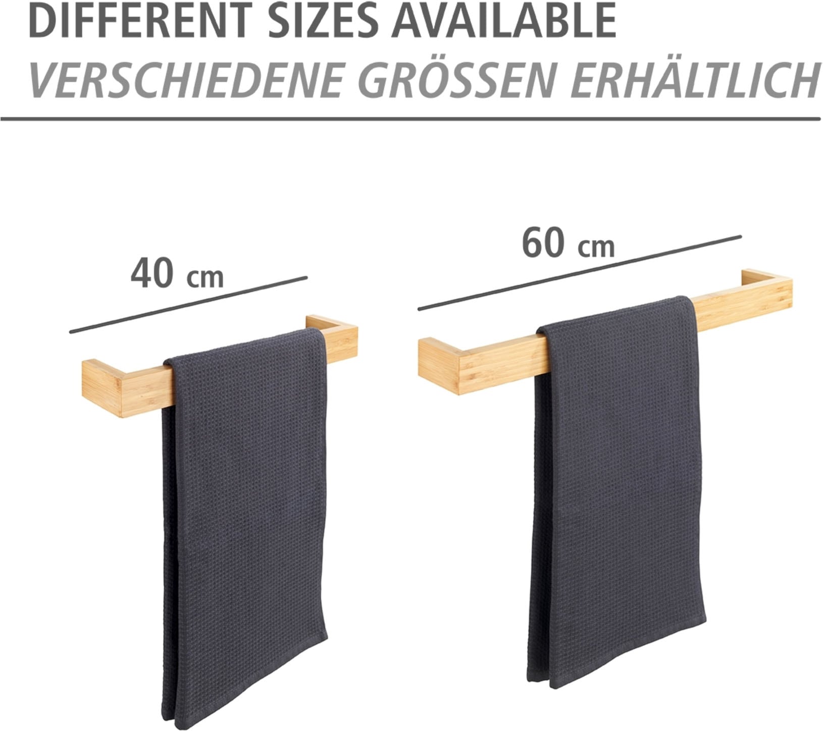 WENKO Porte-serviettes »Bambusa« LxPxH : 60x5x9 cm