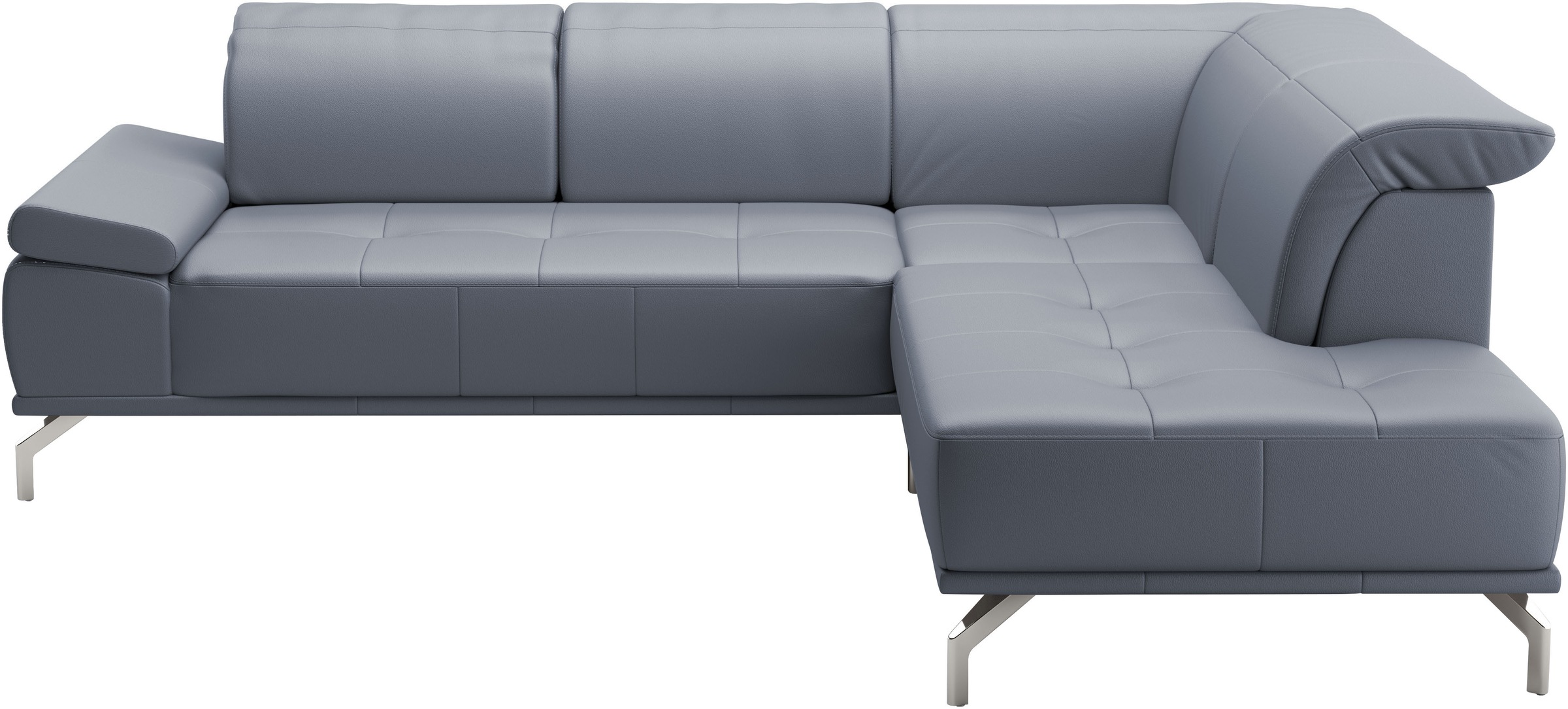 Places of Style Ecksofa »Caluna«, Inkl.Sitztiefenverstellung, wahlweise mit Kopf- und Armteilverstellung