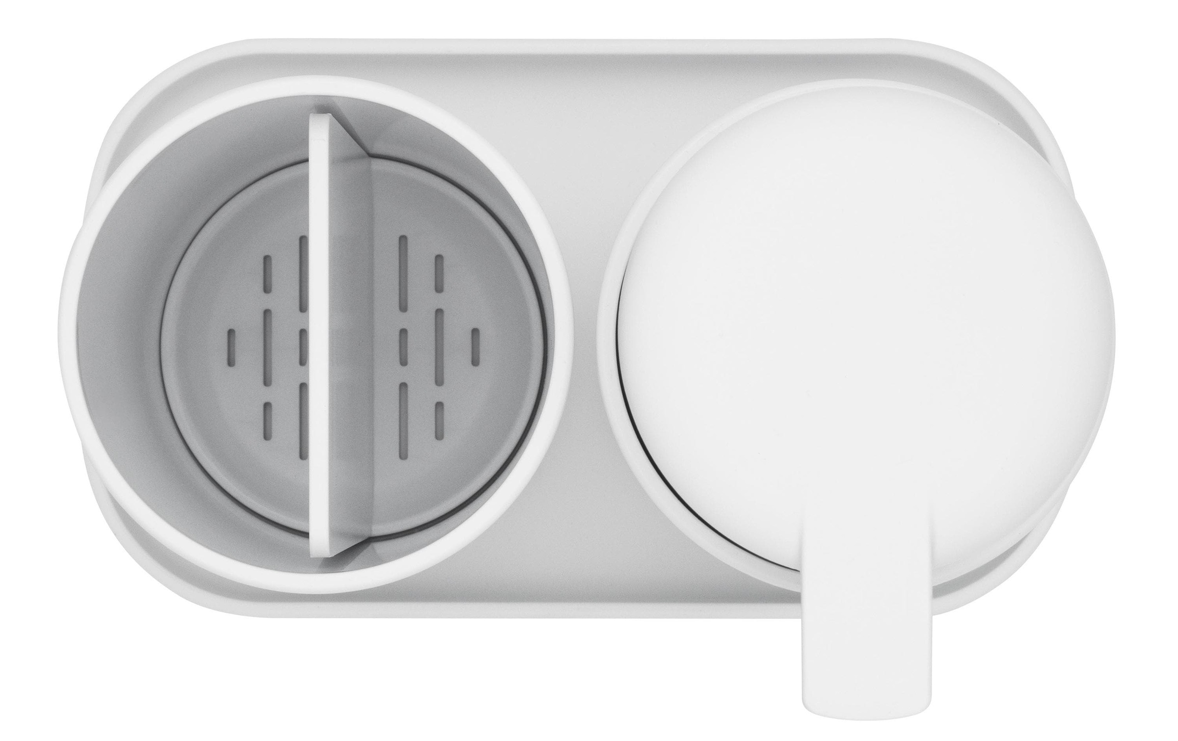 Brabantia Badaccessoire-Set »ReNew mit Zahnputzbecher und Schale Weiss«