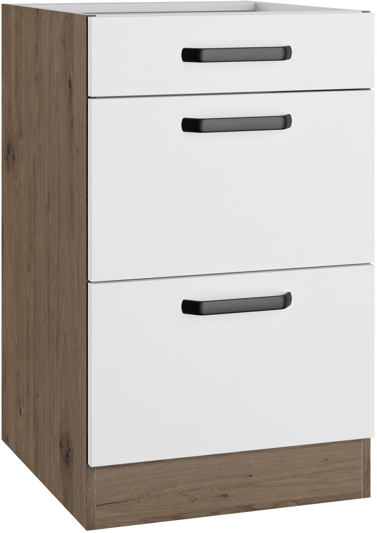 Image of wiho Küchen Unterschrank "Elba" Breite 50 cm, mit zwei Auszügen