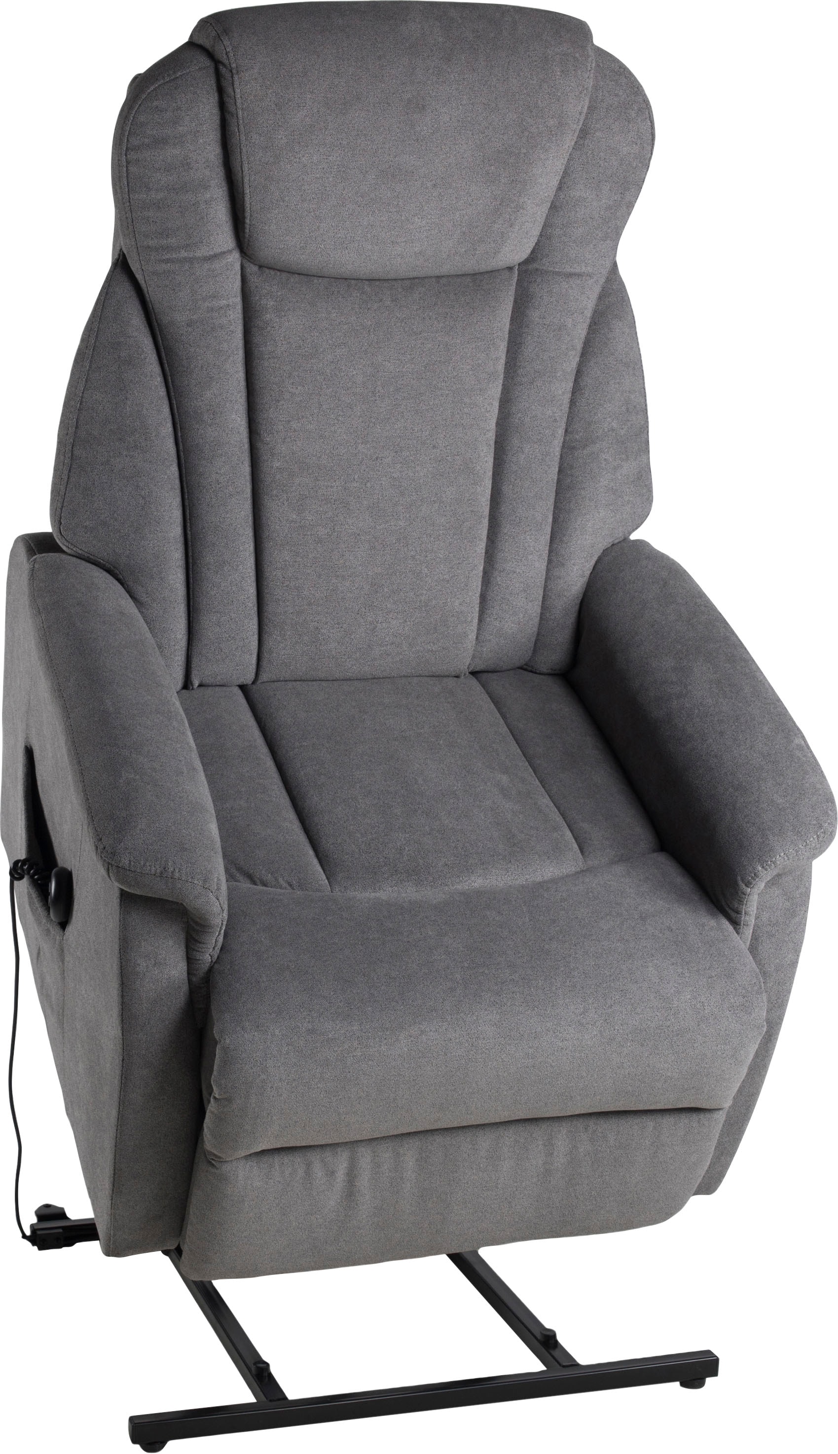 Duo Collection Fauteuil TV »Toronto XXL mit elektrischer Aufstehhilfe und Relaxfunktion« supporte jusqu'à 150kg, ressorts ensachés, suspension sur axes en acier
