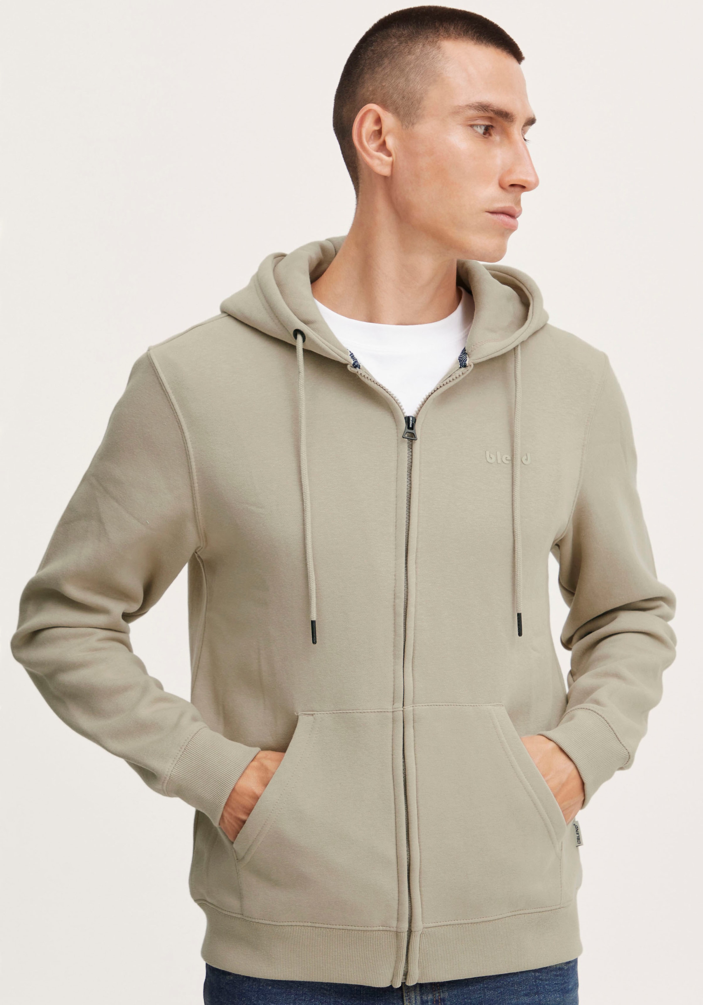 Blend Sweatjacke »BL Sweatjacke BHDownton Zipthrough«