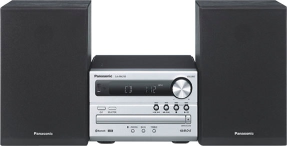 Panasonic Microanlage »SC-PM250«, (Bluetooth FM-Tuner-Automatische Senderverfolgung 20 W)