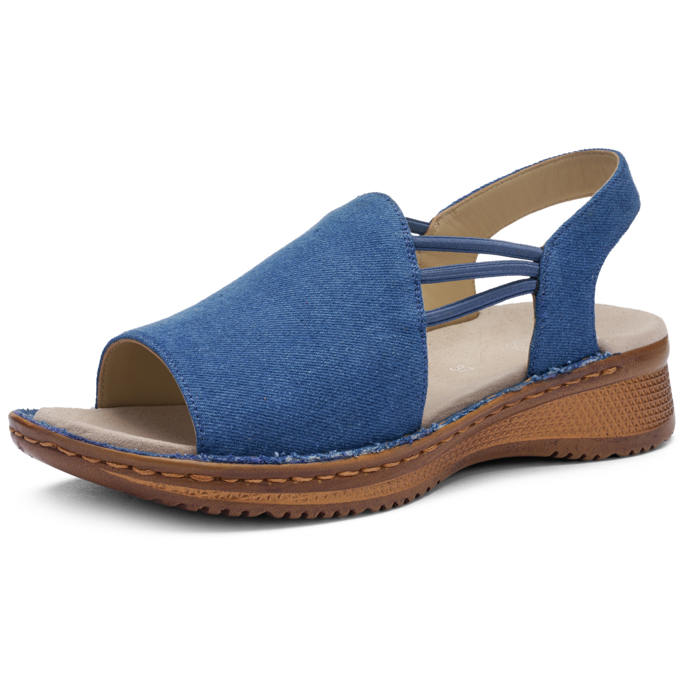 Ara Sandale à lanières »HAWAII«  talon compensé, sandalette avec élastiques, largeur chaussure G (= large)