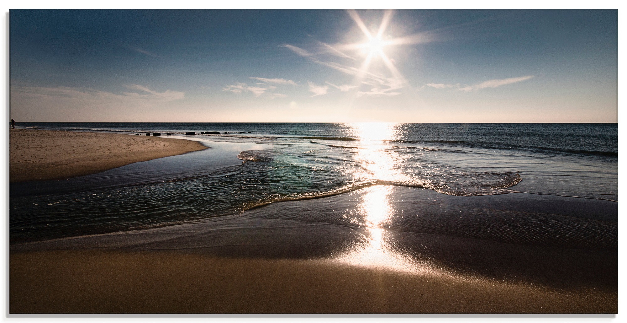 Image of Artland Glasbild »Sylt IV«, Strand, (1 St.) bei Ackermann Versand Schweiz