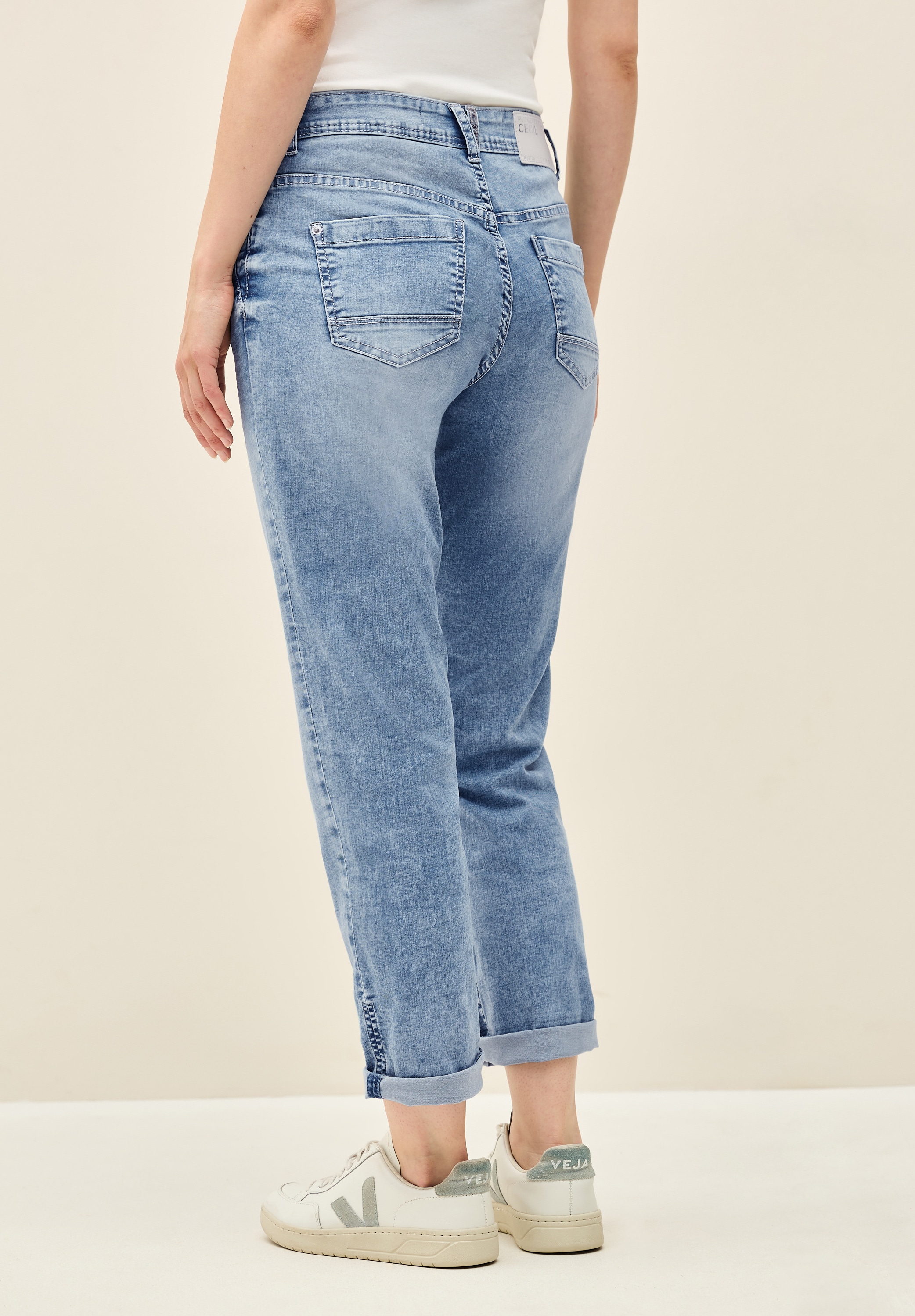 Cecil 5-Pocket-Jeans »Style Scarlett«, mit Turn-Up Detail