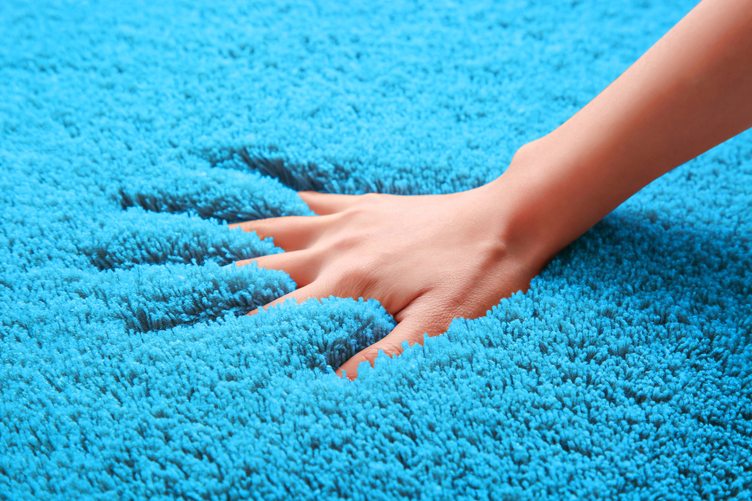 my home Badematte »Merida, Badvorleger, Badezimmer Teppich«, rutschhemmend beschichtet, fussbodenheizungsgeeignet-schnell trocknend-strapazierfähig, Badteppich, Uni Farben, rechteckig, rund & als 2-tlg. Set erhältlich