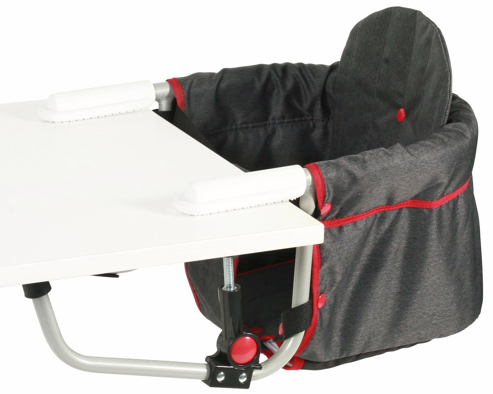 Image of CHIC4BABY Tischsitz »Relax, jeans black«, mit universellem Befestigungssystem bei Ackermann Versand Schweiz