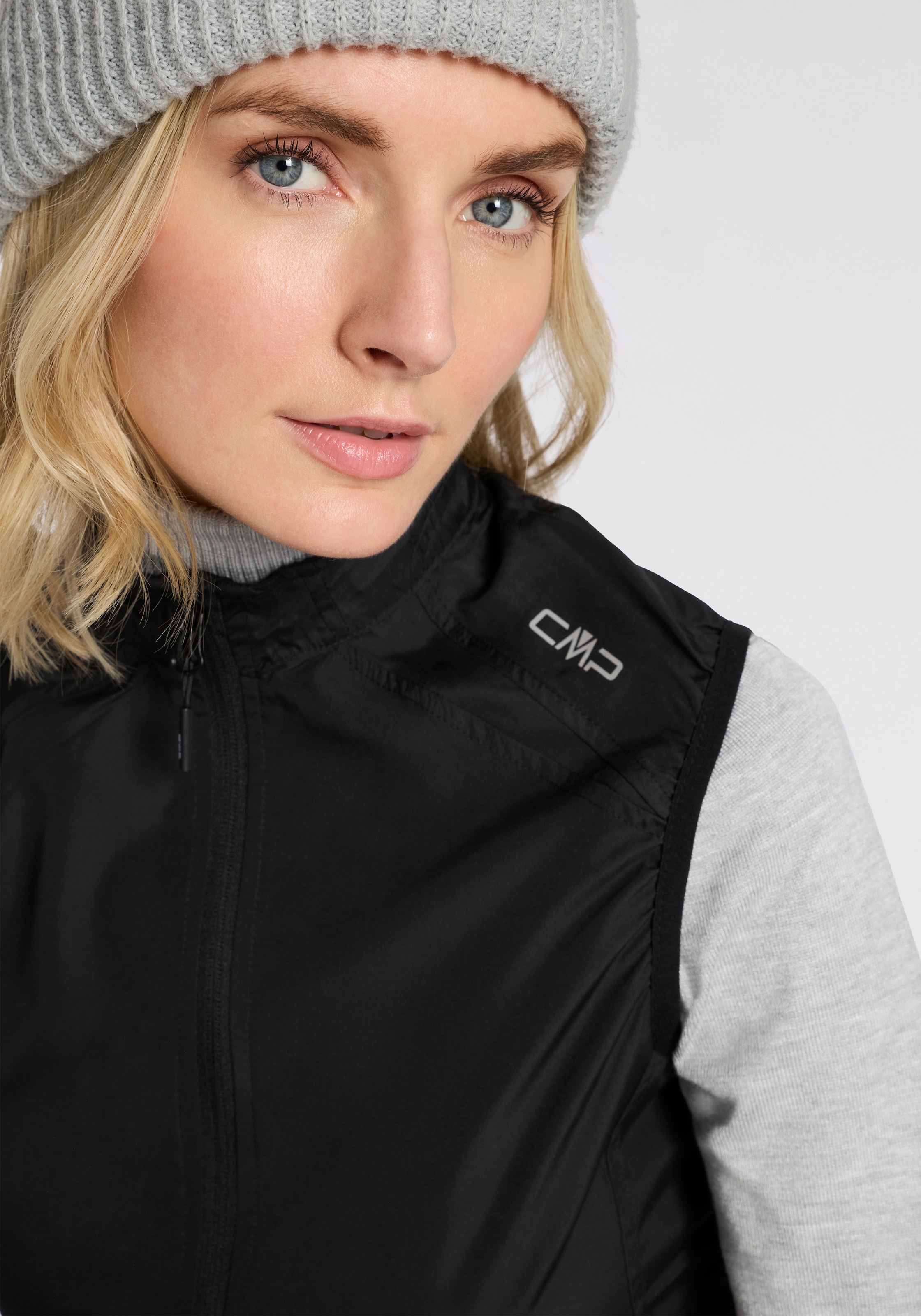 CMP Gilet fonctionnel mit reflektierenden Details, sportlicher Stil