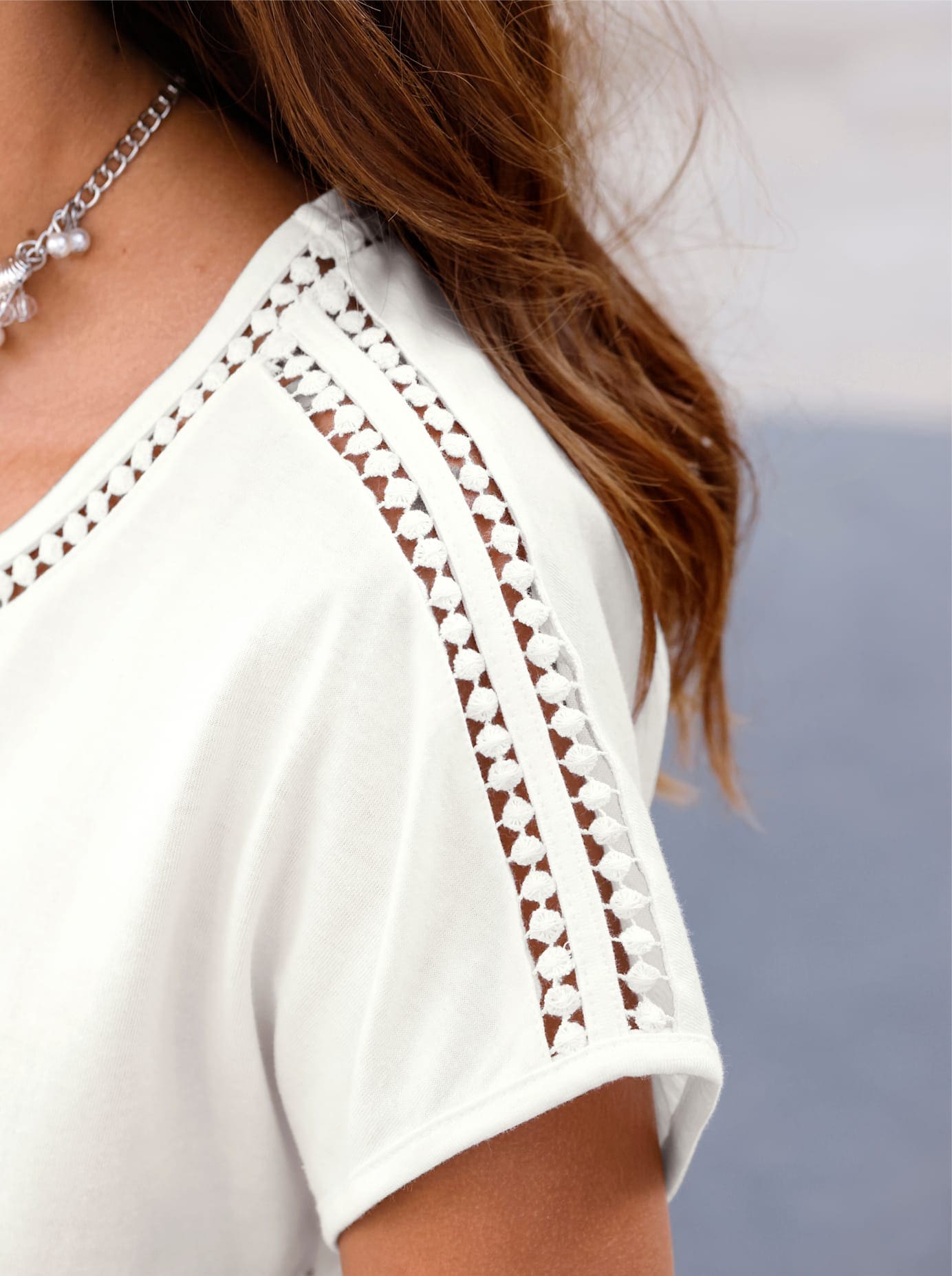 Inspirationen Rundhalsshirt »Rundhals-Shirt«, (1 tlg.)