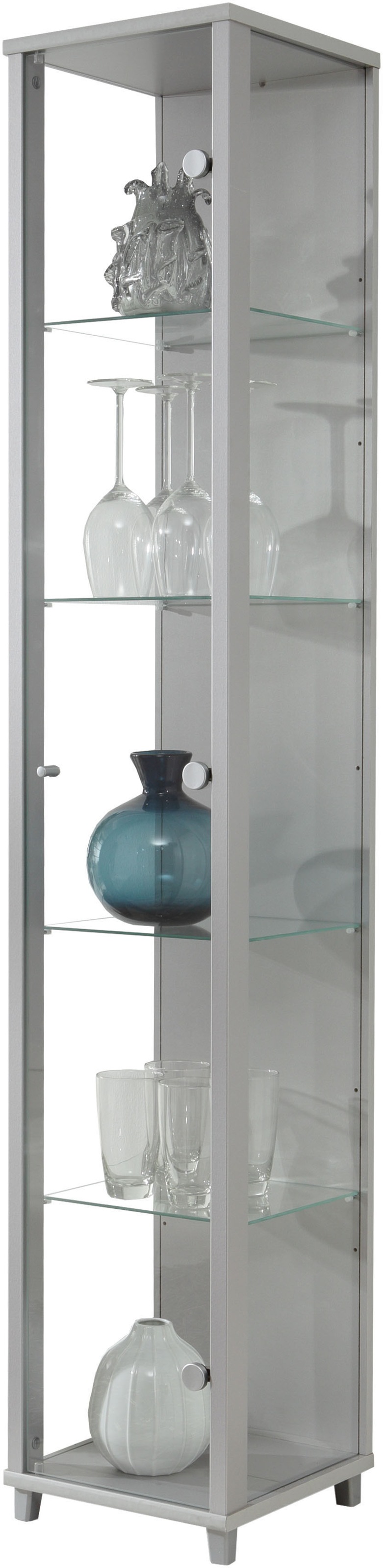 fif möbel Vitrines »OPTIMA Höhe ca. 172 cm« Standvitrine/Glasvitrine 1x Glastür,perfekt für Sammler,Sammlervitrine