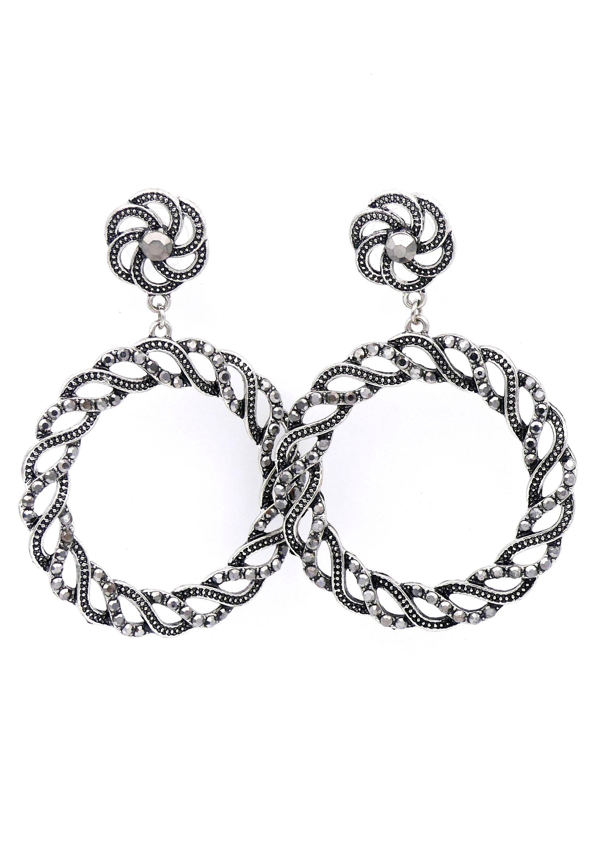 Paar Ohrstecker »in verdrehter Optik, rundes Design«