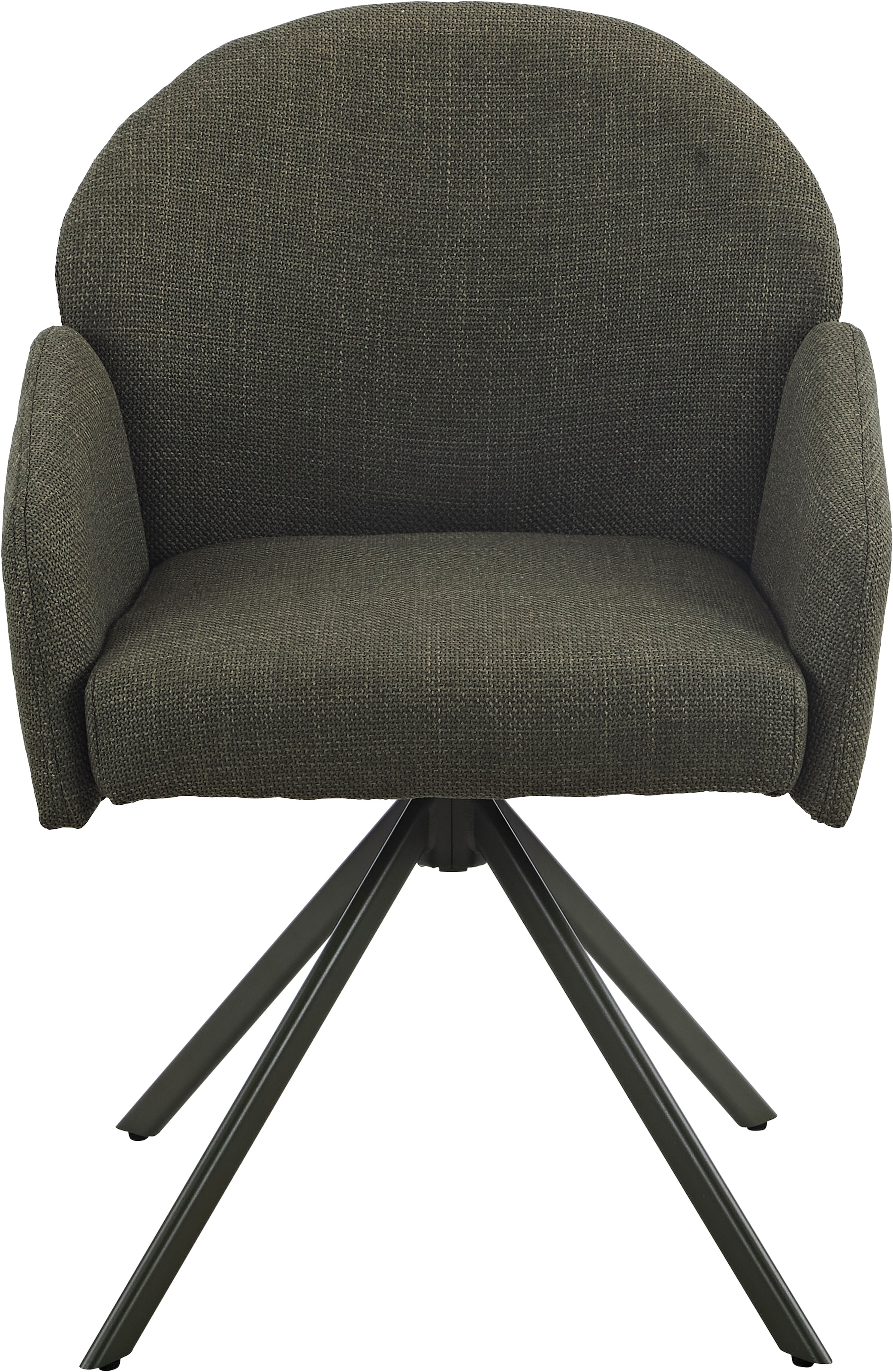 HELA Chaise avec accoudoirs »HOLLY« (Set) 1 cuis360° drehbar, Armlehnen, Gestell angepasst, Swing Back Komfortrücken