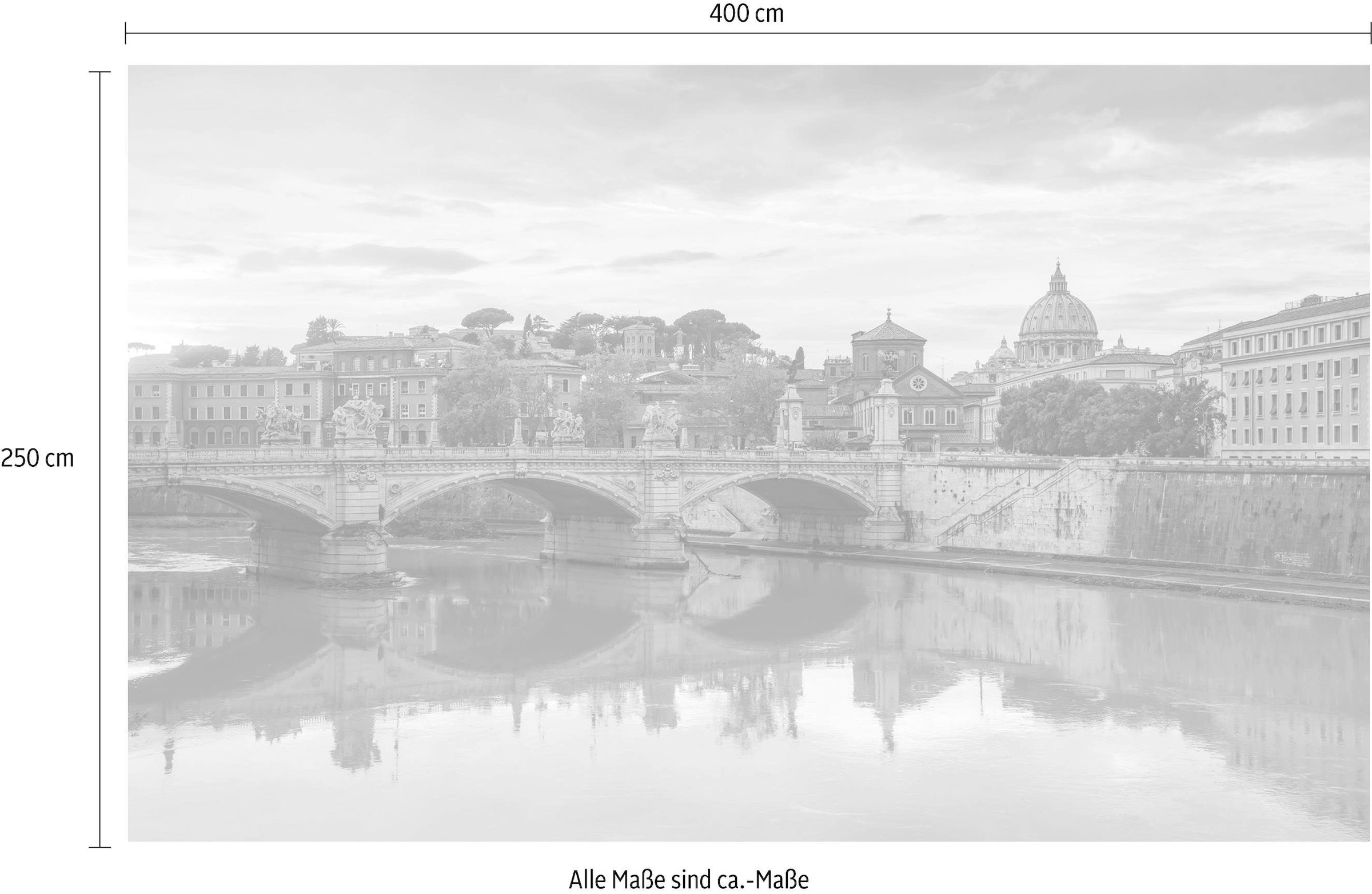 Komar Vliestapete »Digitaldruck Vlies -  Copper - Grösse 400 x 250 cm« bedruckt glatt Wohnzimmer, Schlafzimmer