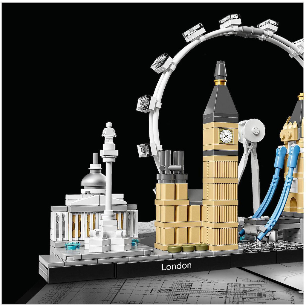 LEGO® Konstruktionsspielsteine »London (21034), LEGO® Architecture«, (468 St.)