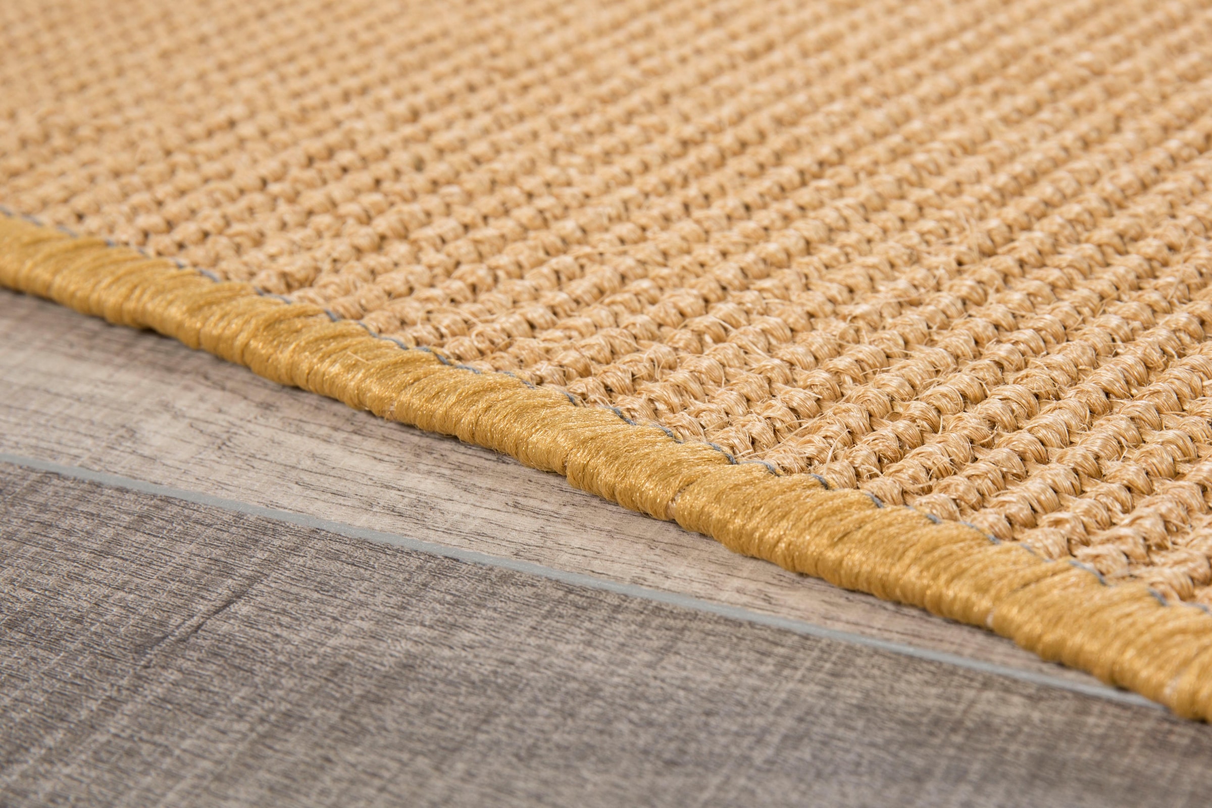 Andiamo Sisalteppich »Sisal, Made in Poland«, rechteckig, 5 mm Höhe, Flachgewebe, Obermaterial: 100% Sisal, Wohnzimmer
