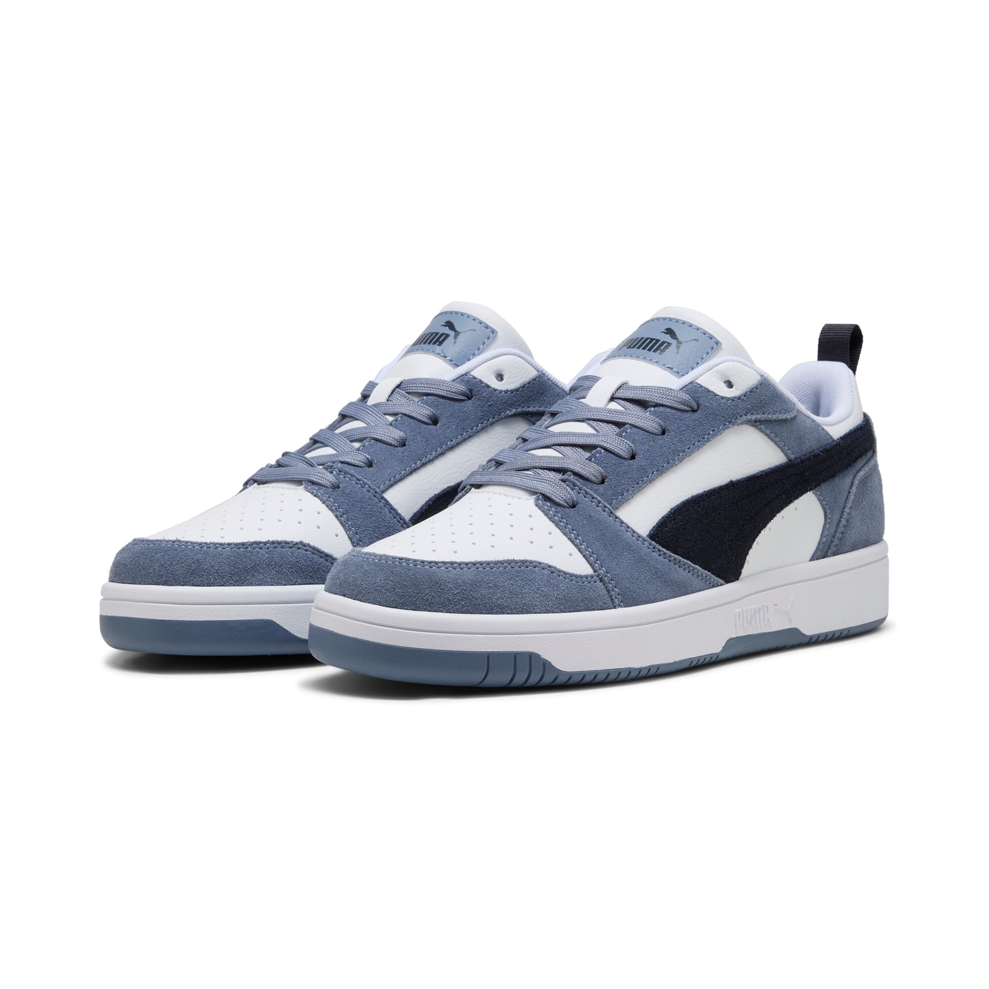 PUMA Sneakers »REBOUND V6 LOW SD«  mit Leder-Obermaterial, mit SOFTFOAM+ Einlegesohle, sportlicher Stil