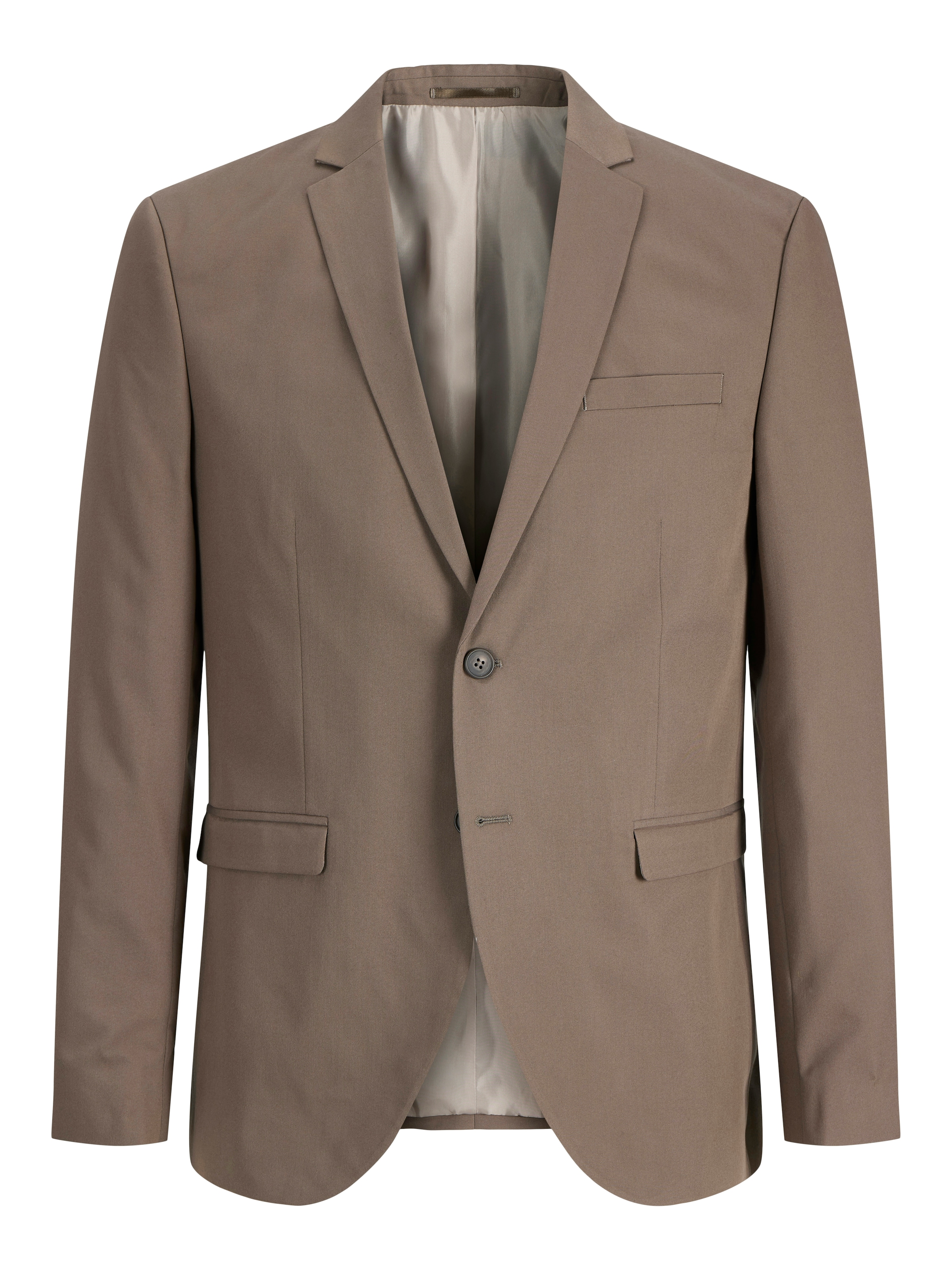 Jack & Jones Costume »JPRFRANCO  Extra schmal, pflegeleicht, stilvoll mit fallendem Revers« coupe slim Materialmix aus Polyester, Viskose und Elasthan
