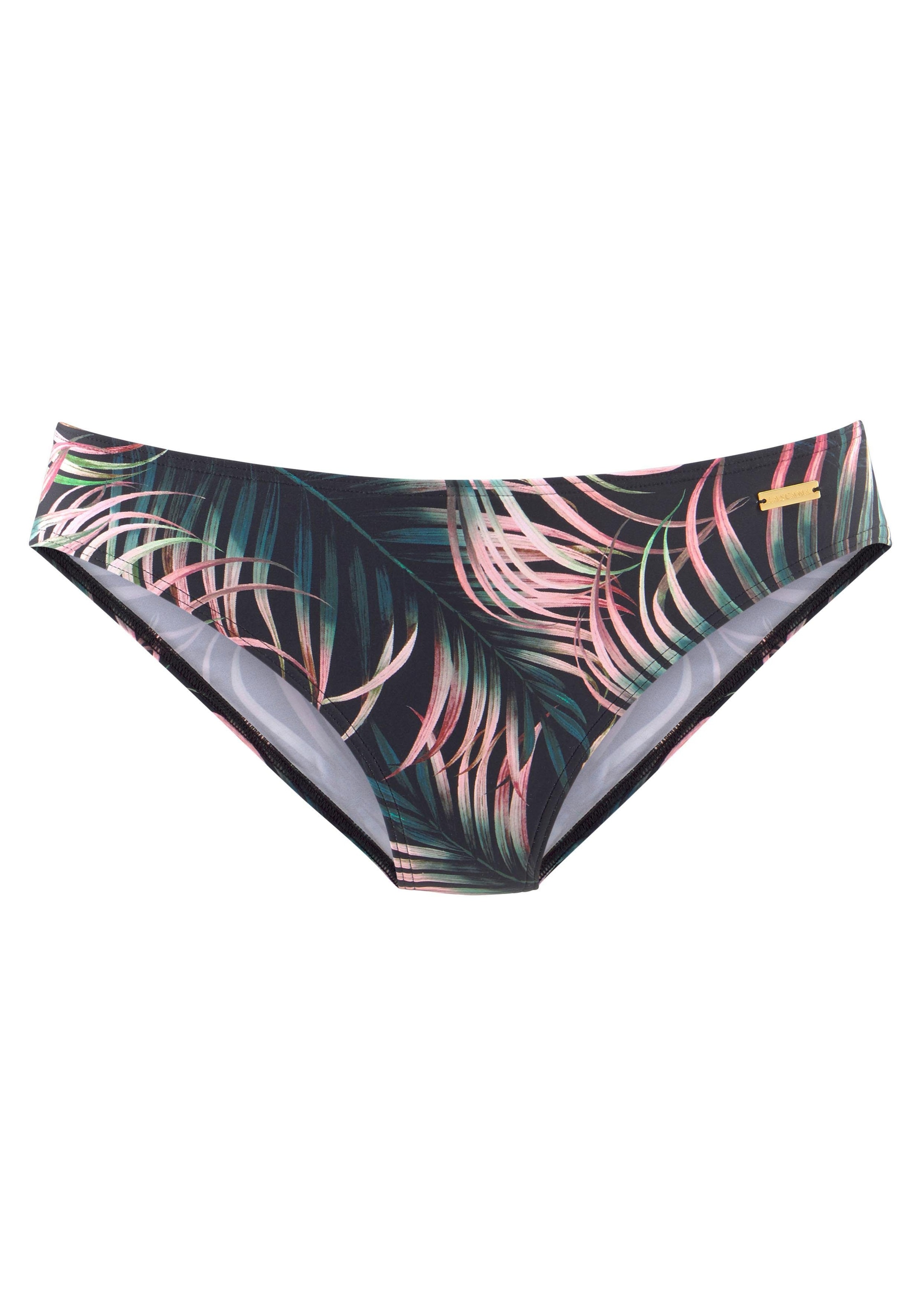 LASCANA Bikini-Hose »Reese«, im Palmendesign