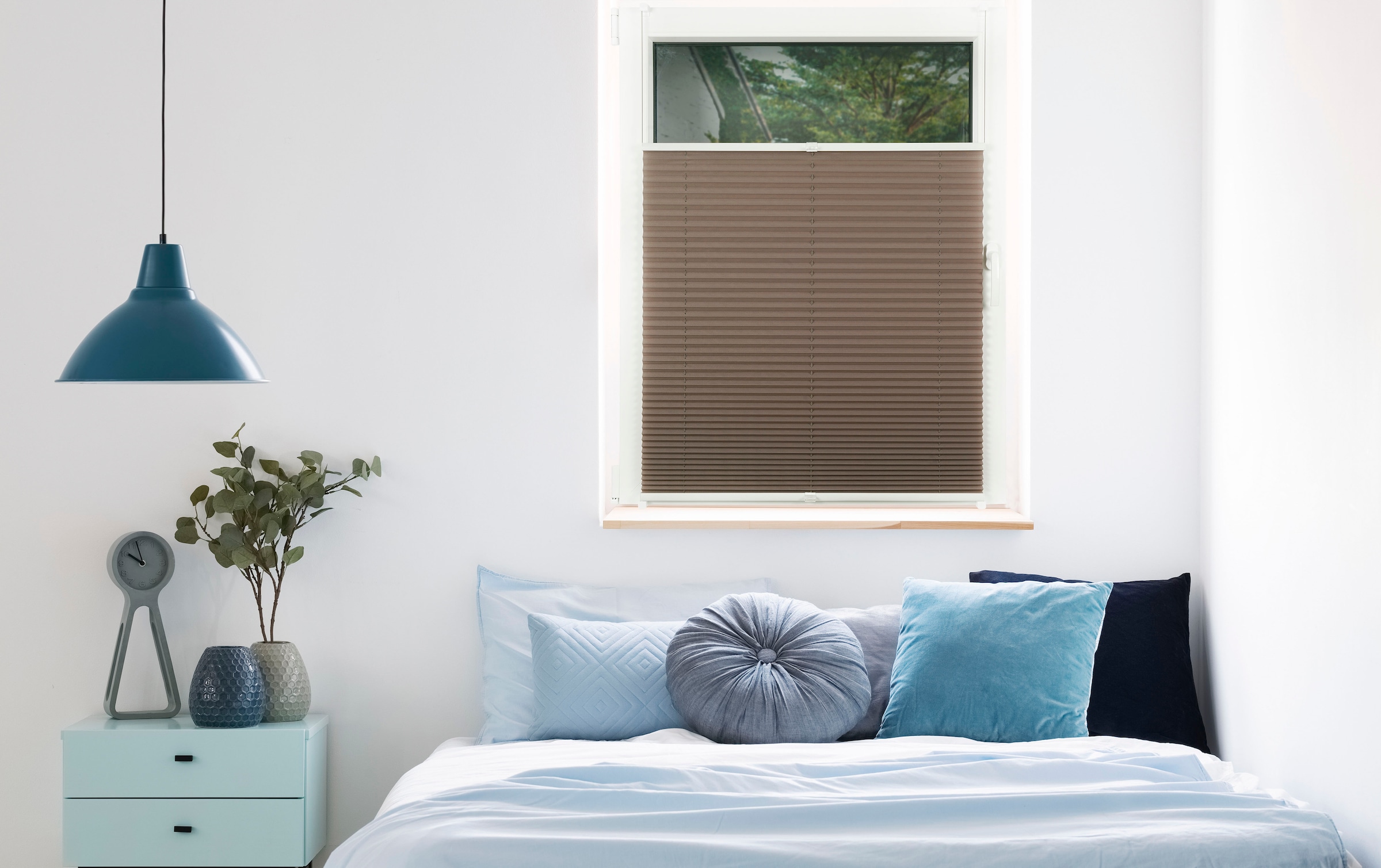 Image of mydeco Plissee »Free«, Lichtschutz, ohne Bohren, verspannt bei Ackermann Versand Schweiz