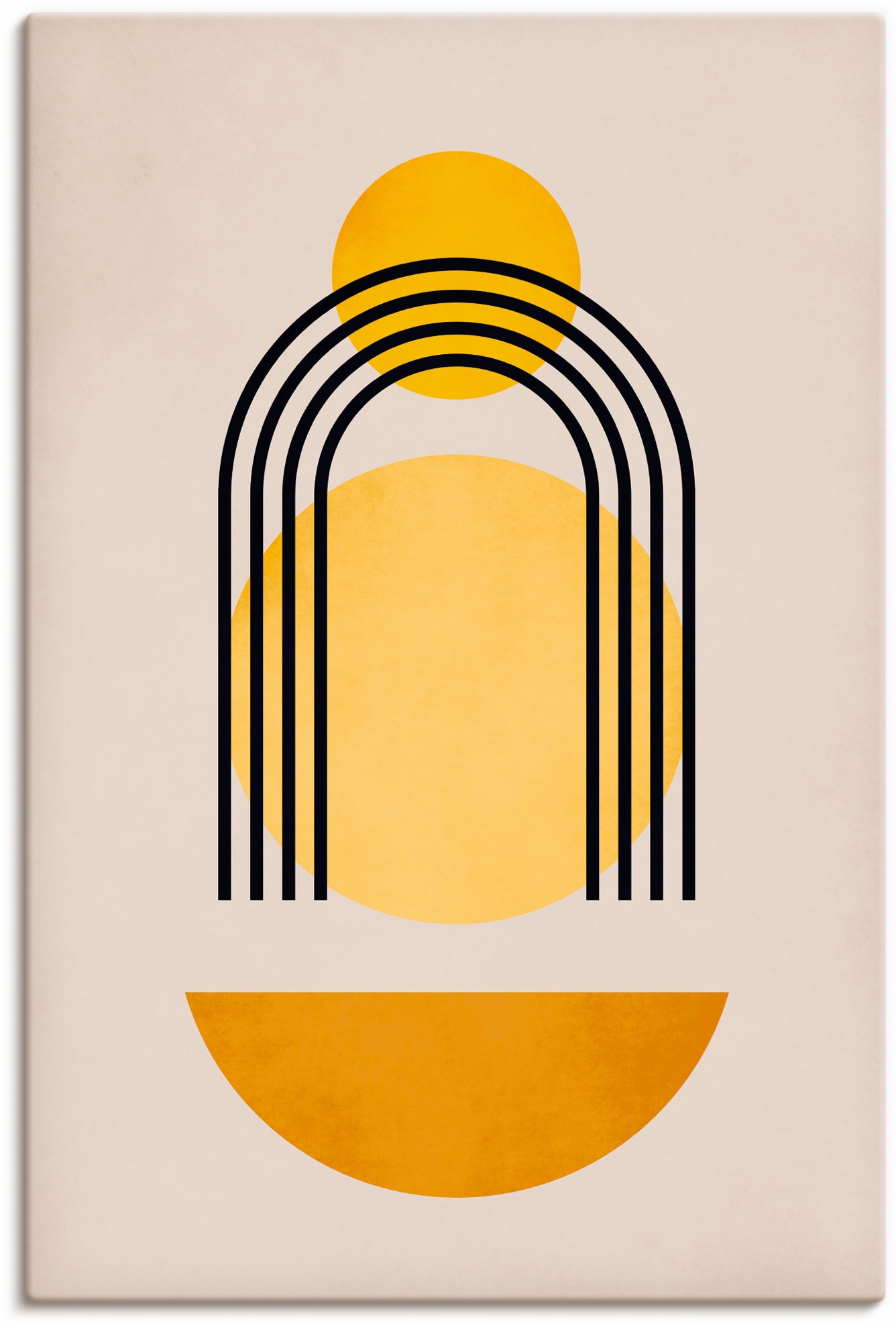 Image of Artland Wandbild "Geometrica Nr. 5" Muster 1 Stk. tlg. als Leinwandbild, Poster in verschied. Grössen