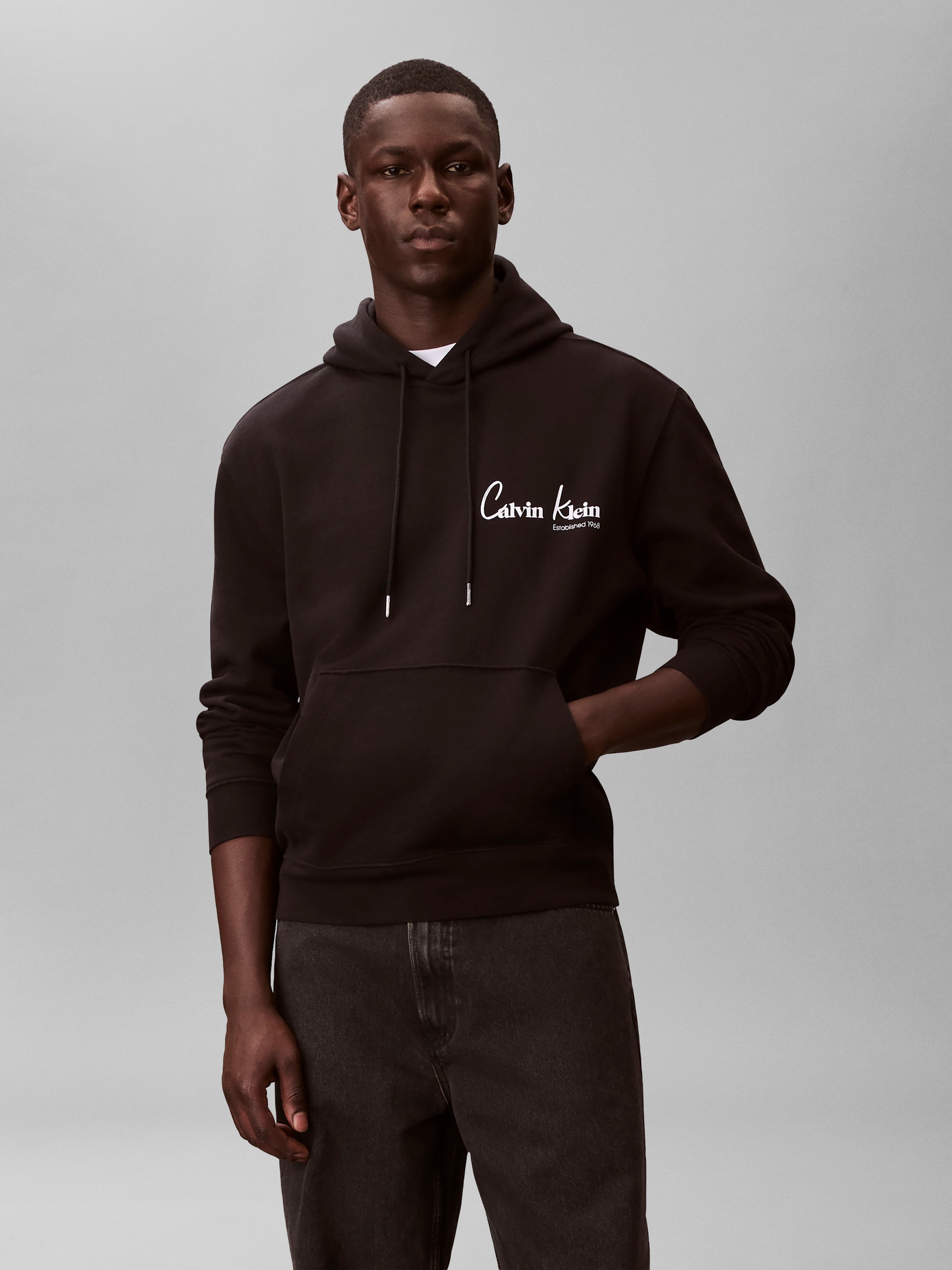 Image of Calvin Klein Kapuzensweatshirt "GRAPHIC HOODIE", Regular fit mit Markenprint