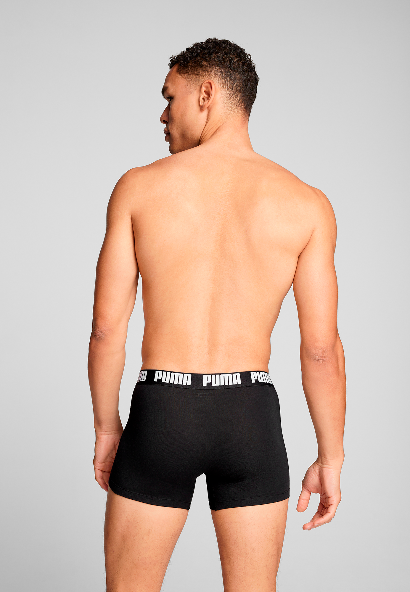 PUMA Boxers »PUMA MEN EVERYDAY BASIC BOXERS 2P« 2er Pack,  mit Logobund