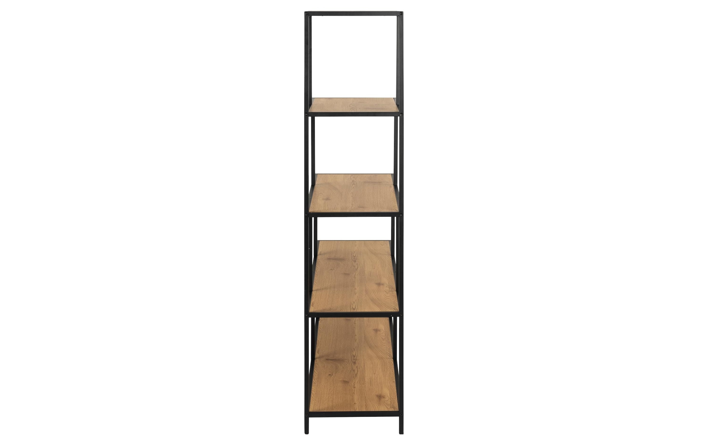 AC Design Regal »Seaford 135 x 35 x 150 cm, Nature/Schwarz«