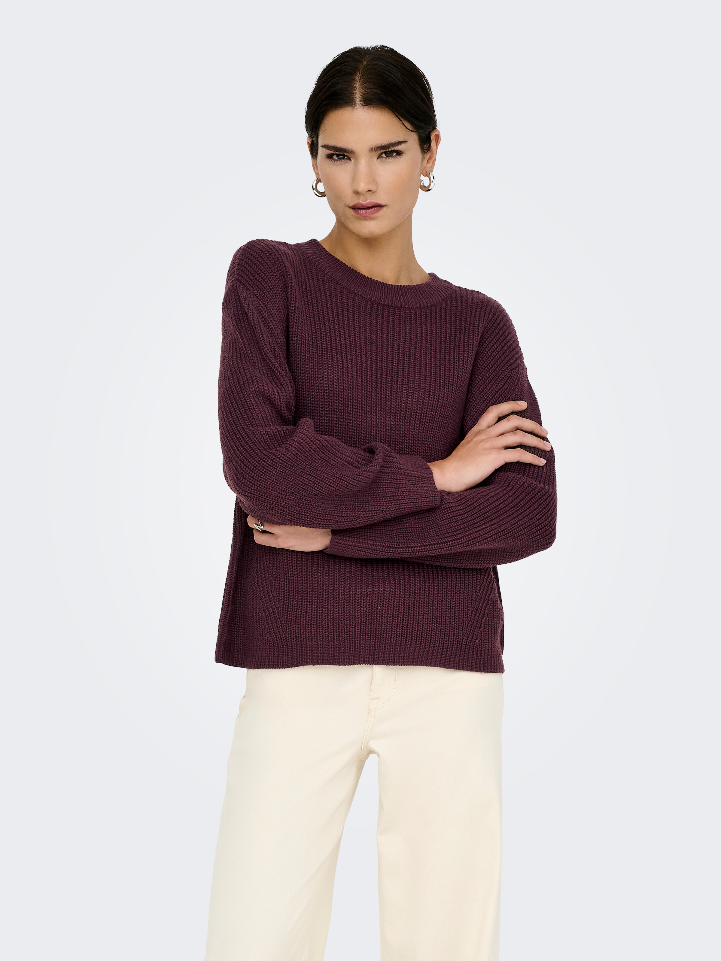 Image of ONLY Strickpullover "ONLMILOUZ LS RIB PULLOVER KNT NOOS"