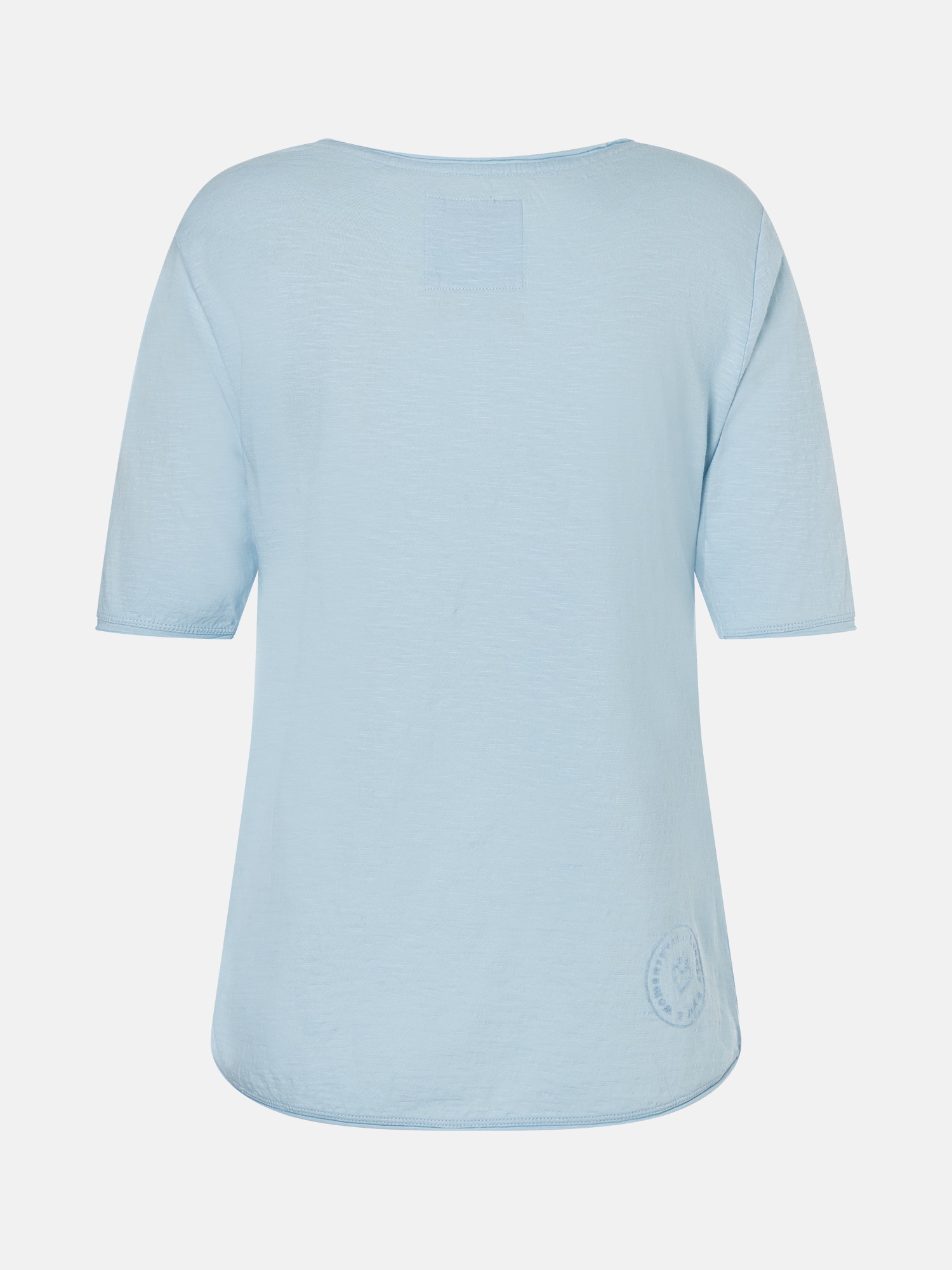 Lieblingsstück Rundhalsshirt »CandiceEP« mit Statement-Stickerei und im Batik-Look