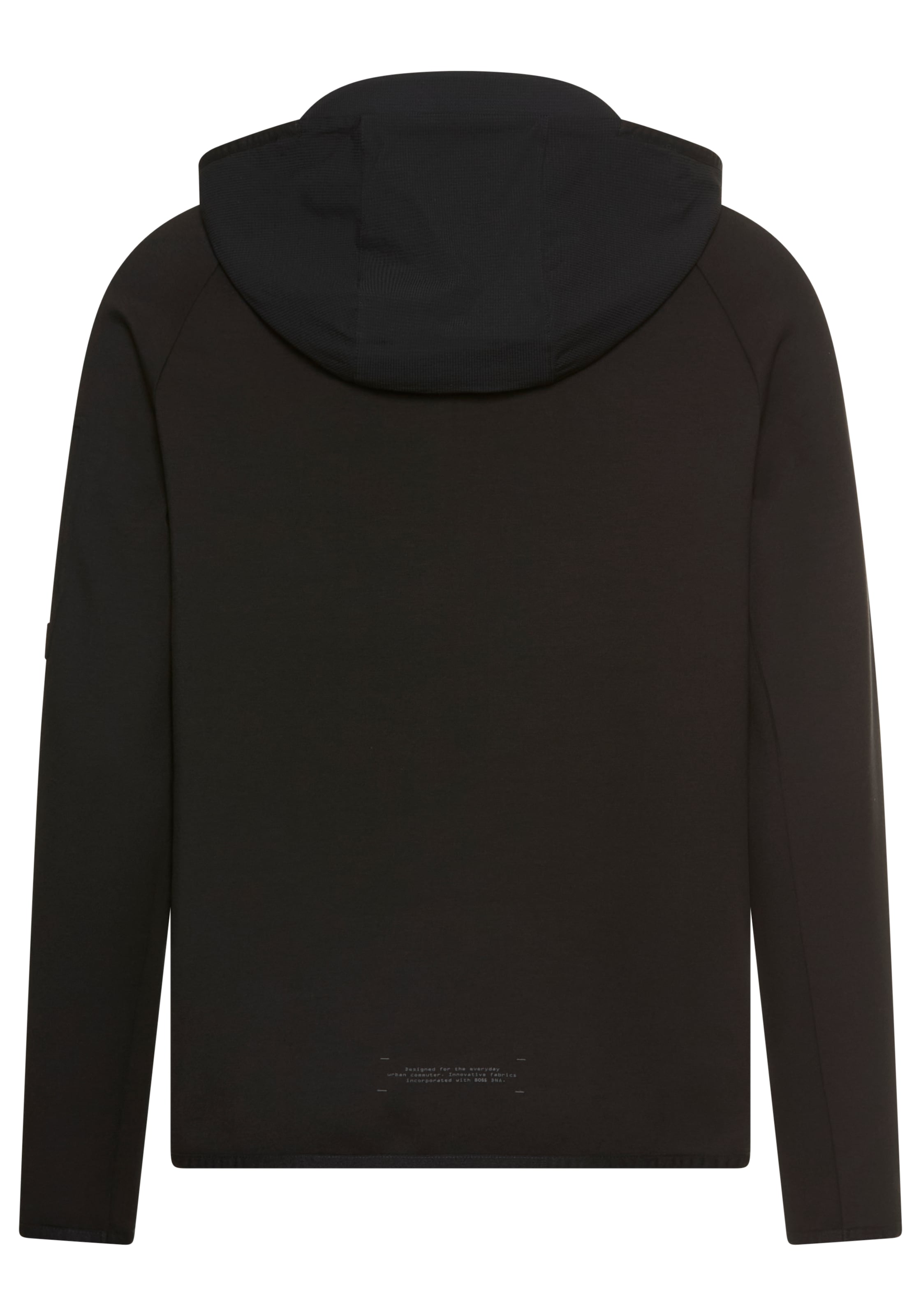 BOSS GREEN Kapuzensweatshirt »QZ Urban Tech«, mit Reissverschlusstaschen
