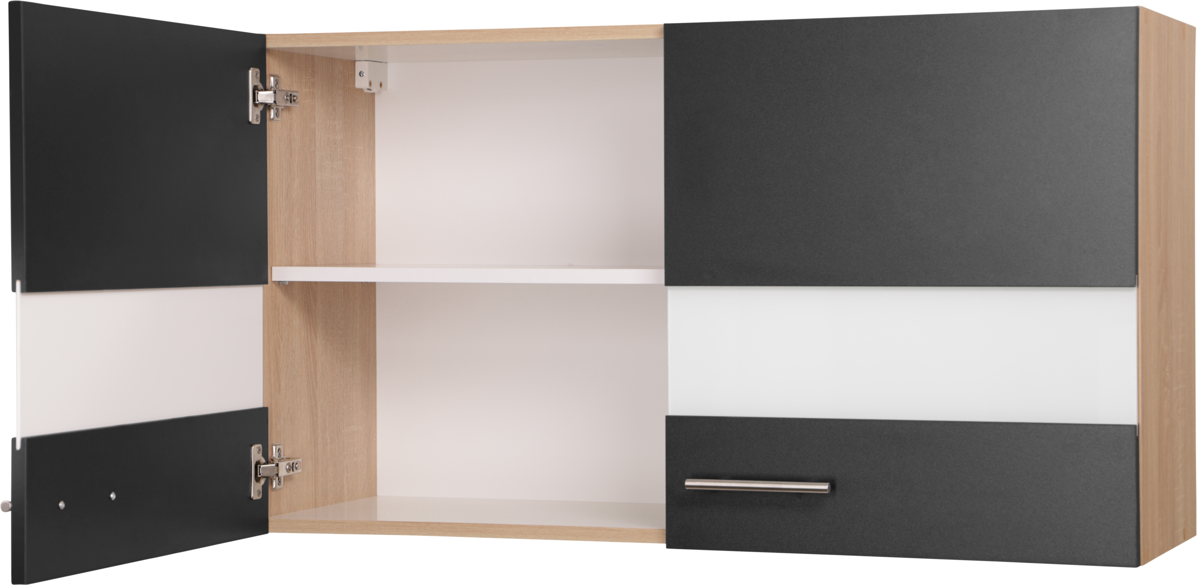 RESPEKTA Hängeschrank »Merle« Breite 100 cm, mit Soft-Close Funktion, Stangengriffe aus Metall