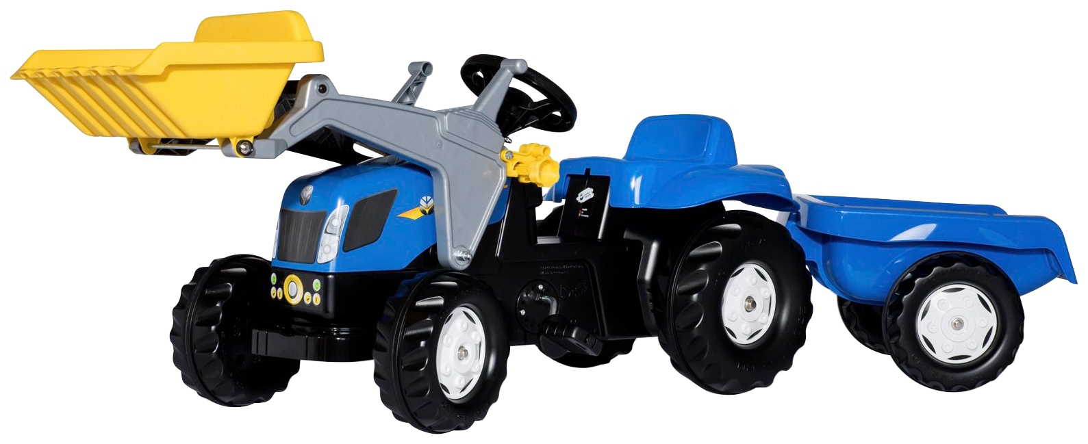 Image of Rolly Toys Tretfahrzeug »NH T7040«, Traktor mit Trailer und Lader bei Ackermann Versand Schweiz