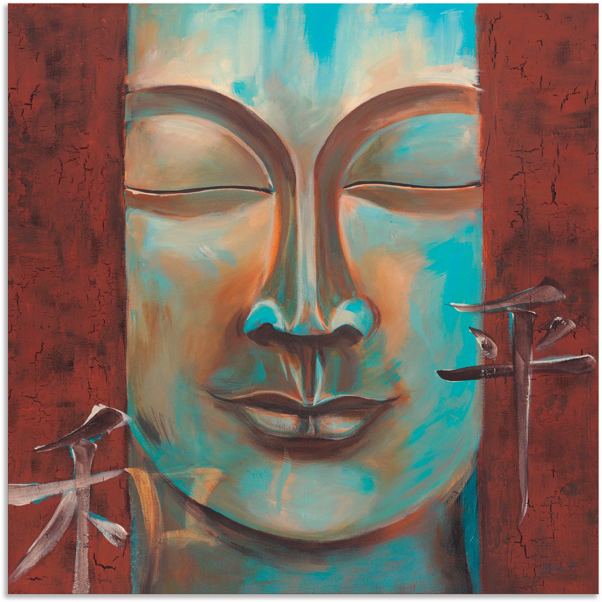 Image of Artland Wandbild »Dankbarkeit«, Religion, (1 St.), in vielen Grössen & Produktarten - Alubild / Outdoorbild für den Aussenbereich, Leinwandbild, Poster, Wandaufkleber / Wandtattoo auch für Badezimmer geeignet bei Ackermann Versand Schweiz