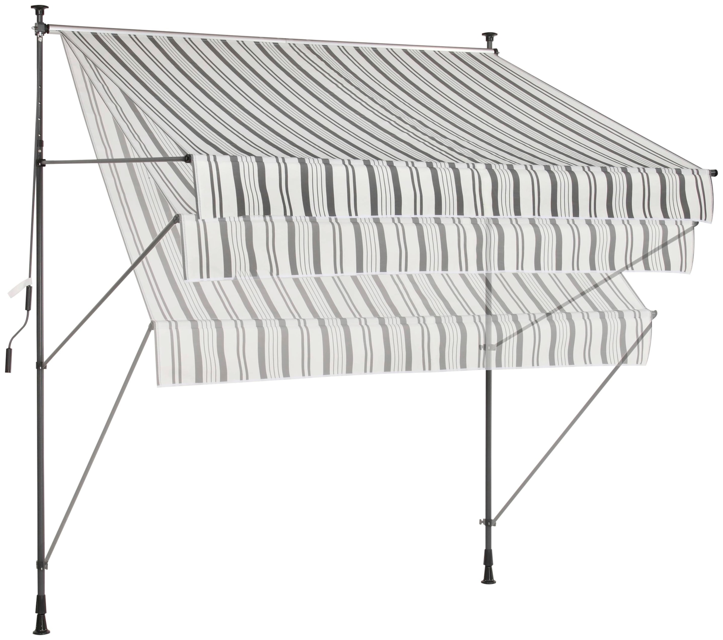 KONIFERA Klemmmarkise, Breite/ Ausfall: 200/120 cm