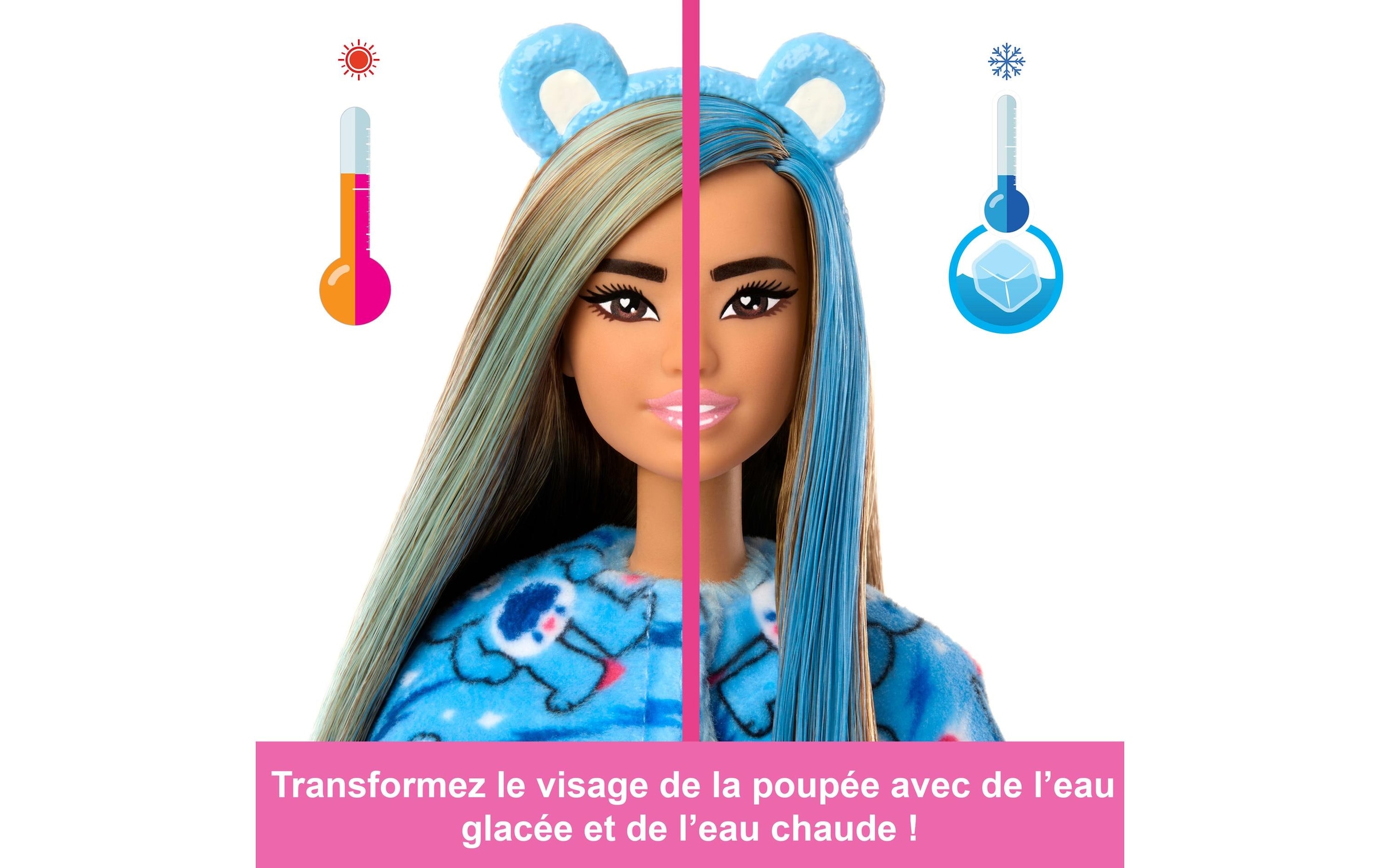 Barbie Anziehpuppe »Cutie Reveal Care Bears 3 - Brummbärchi«