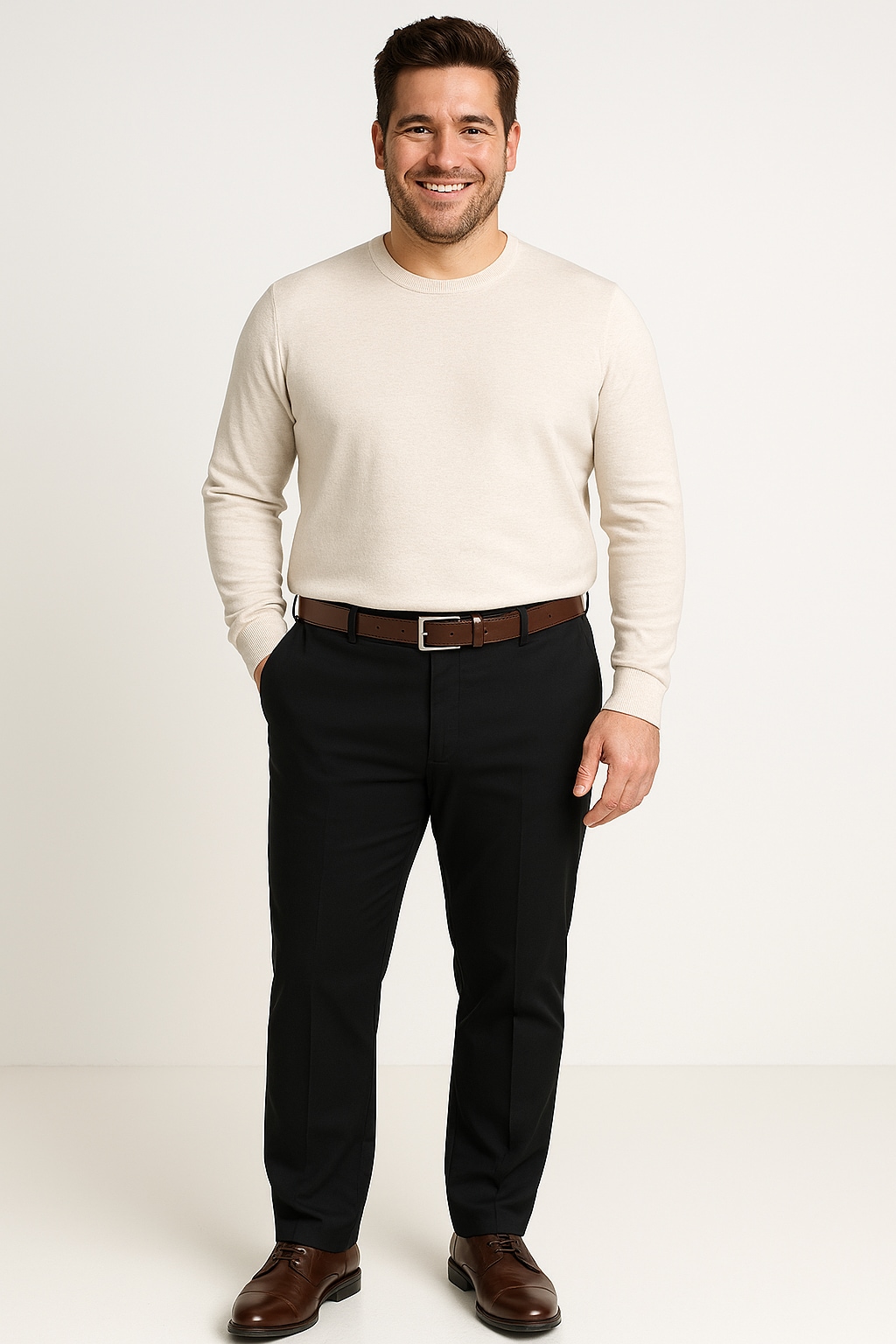 Jack & Jones PlusSize Chinos »JPSTMARCO FRANCO CHINO W BELT PLS«