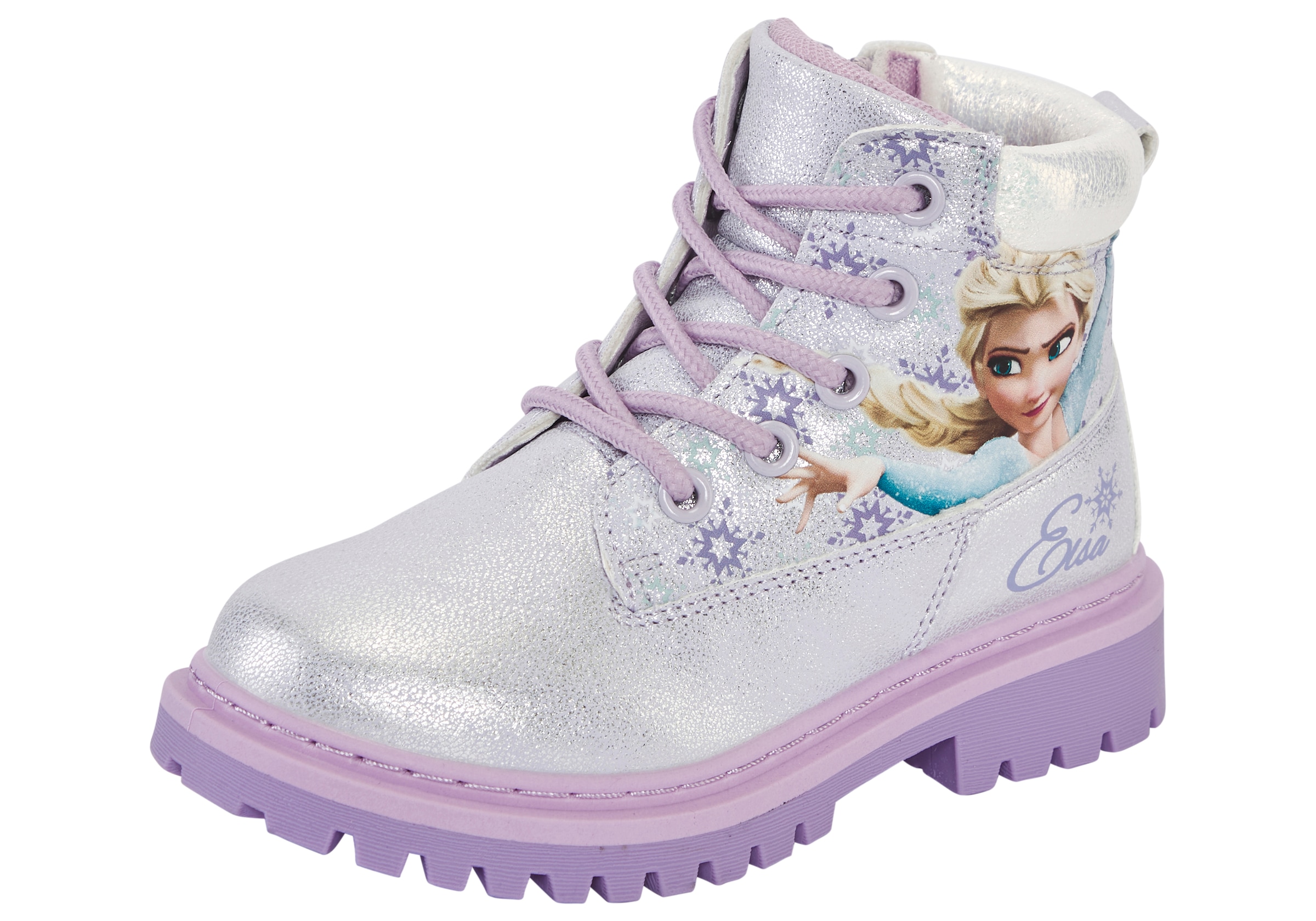 Image of Disney Schnürboots "FROZEN" Winterschuhe, Winterboots, Schnürstiefel, Winterstiefel