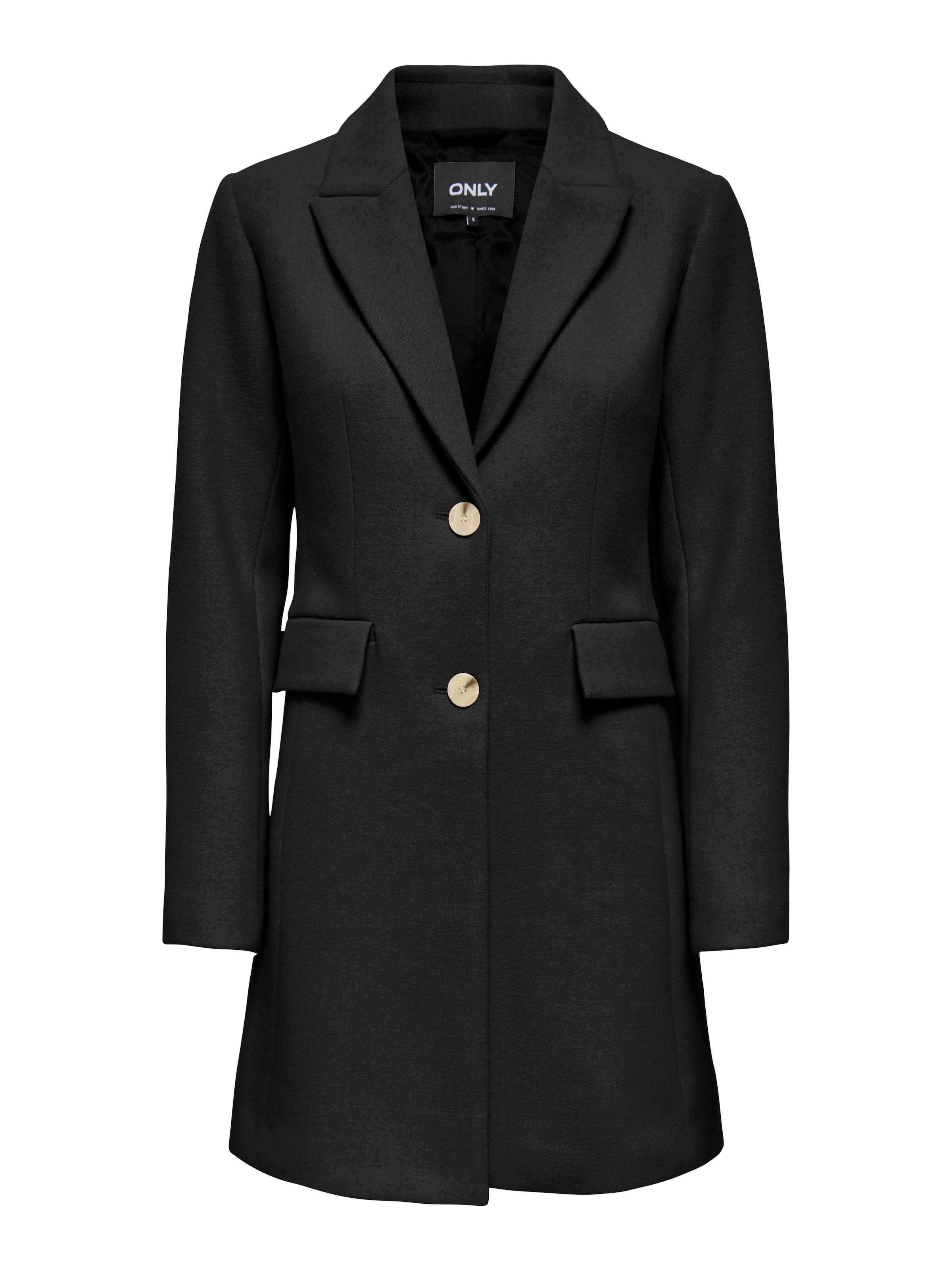 ONLY Manteau court »ONLMICOL FITTED COAT CC OTW« Materialmix mit Wolle