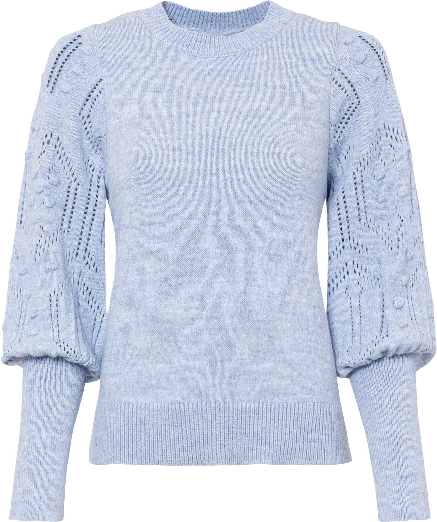 bonprix Strickpullover aus Polyacryl, Polyester und Polyamid, mit Stehkragen