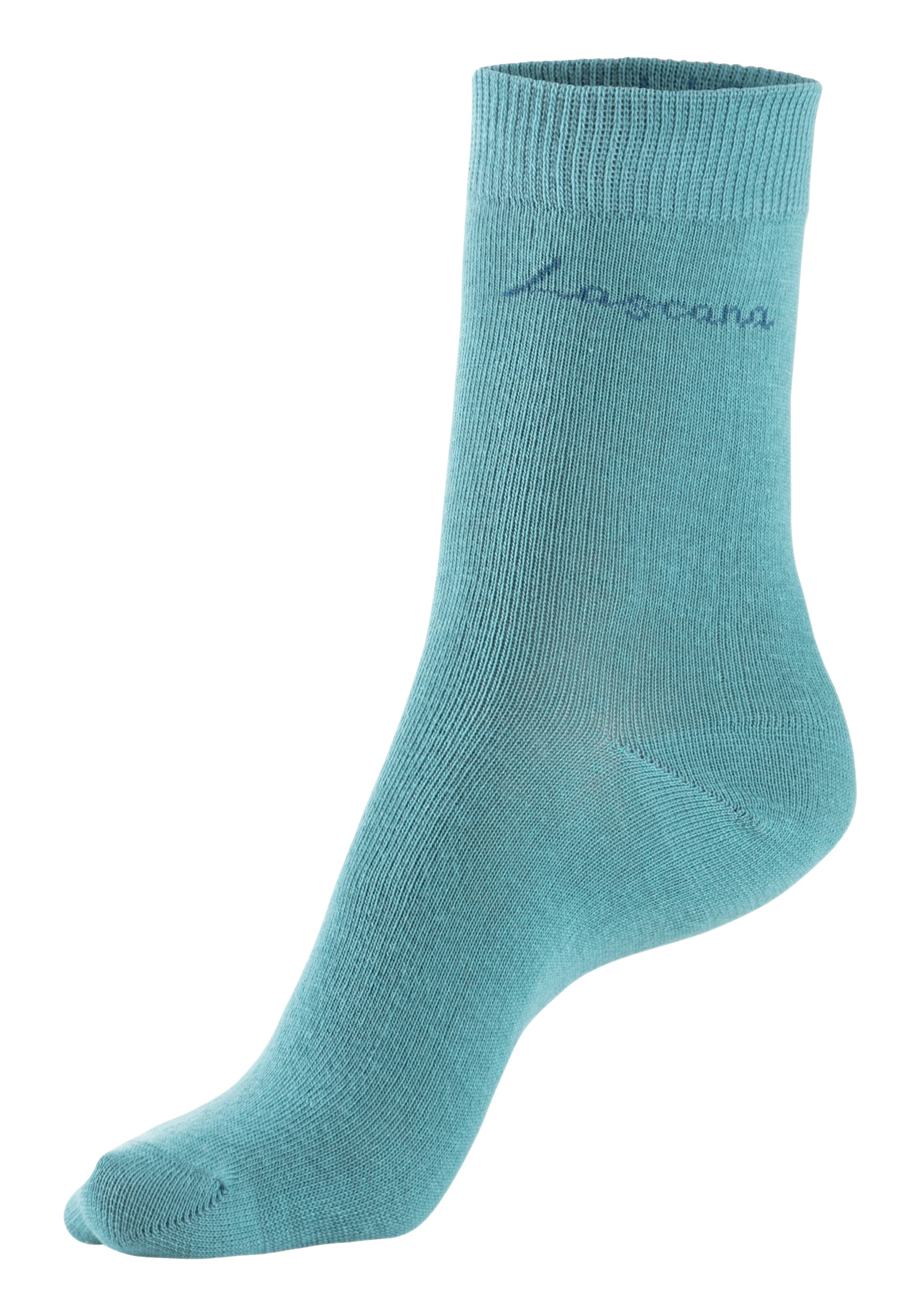 LASCANA Basicsocken, (Box, 4 Paar), in ansprechender Geschenkbox