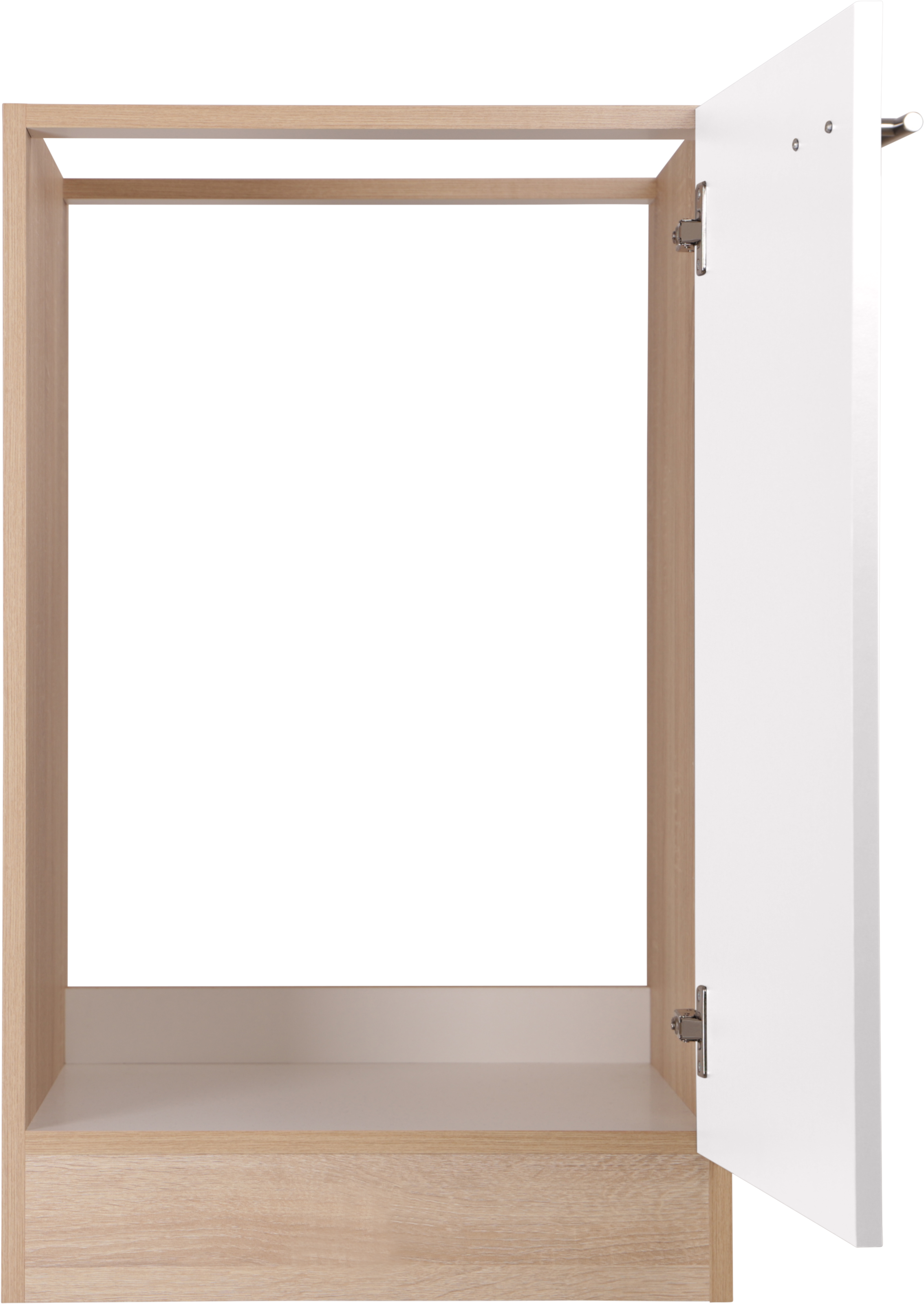 RESPEKTA Meuble évier »Merle« Breite 50 cm, mit Soft-Close Funktion, Stangengriffe aus Metall